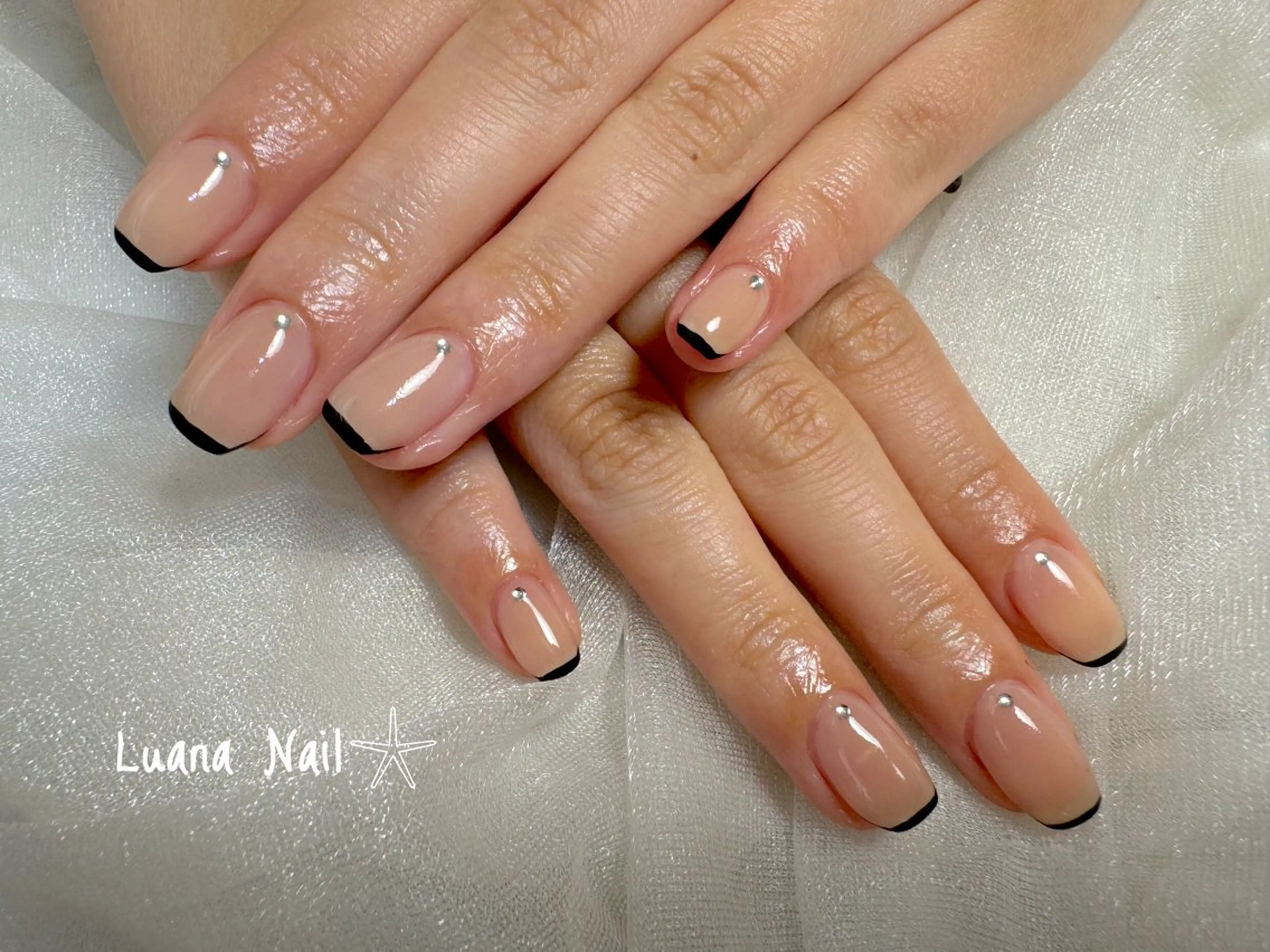 ネイル ストーンネイル Nail Salon Subaruのネイルデザイン