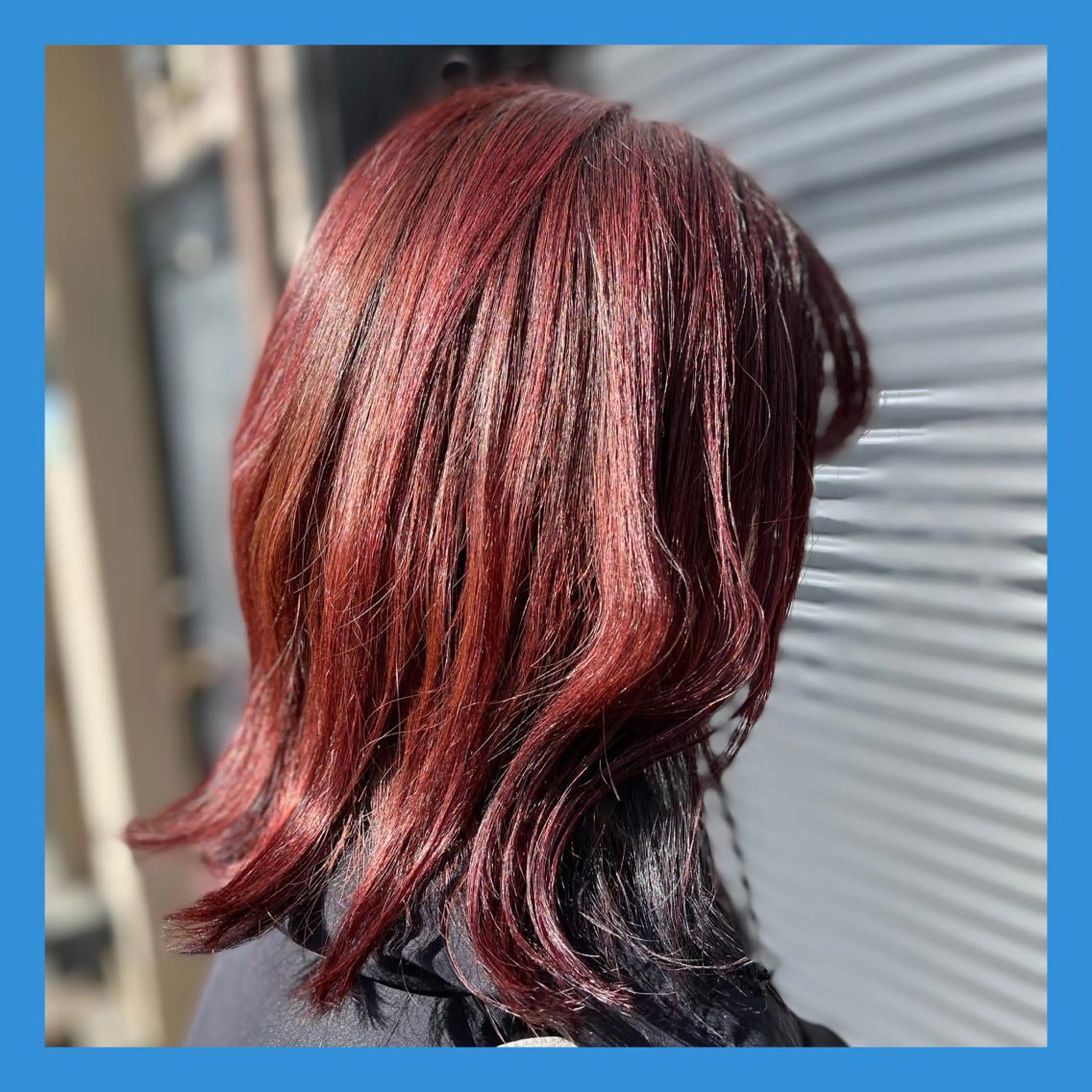 ミディアム カラー イヤリングカラー カット ヘアカラー トリートメント 半個室サロンMimu所属・半個室サロンMimu 🐥kana🐥のヘアスタイル