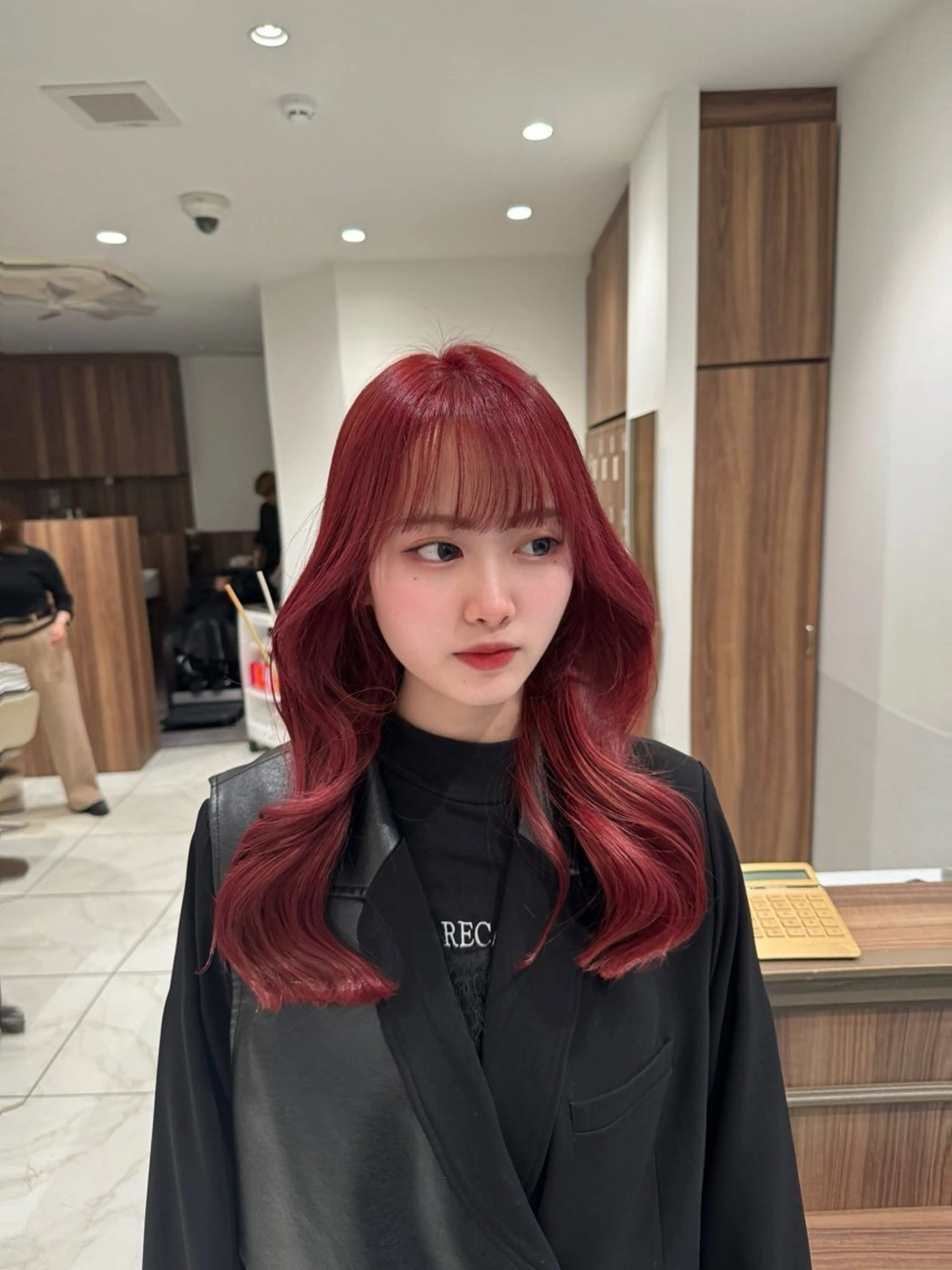 ロング カラー カット ヘアカラー トリートメント 💗渋谷/韓国レイヤ ー/髪質改善Sayaのヘアスタイル