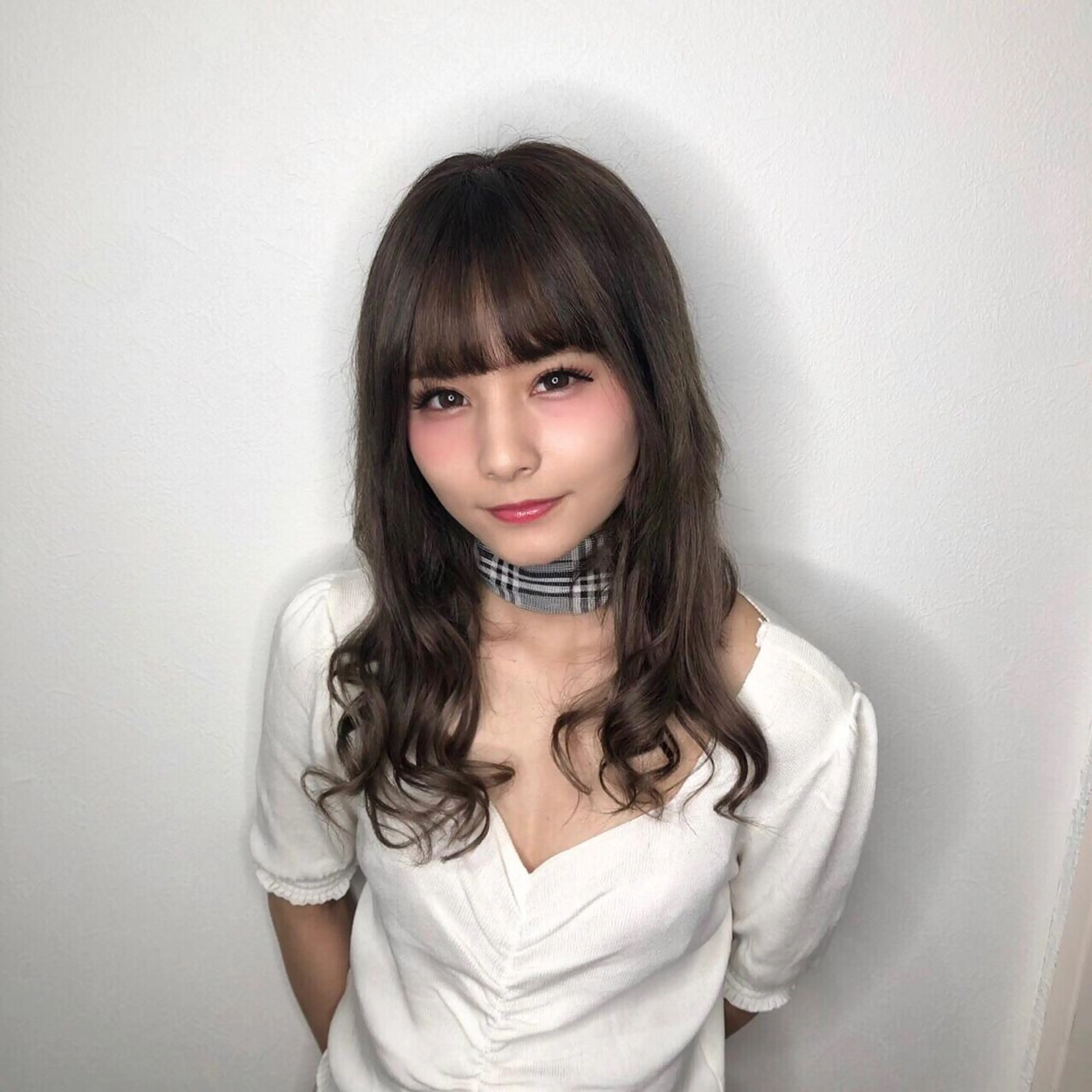 セミロング プルエクステ エクステ ヘアカラー エクステ Wakita Masakiのヘアスタイル