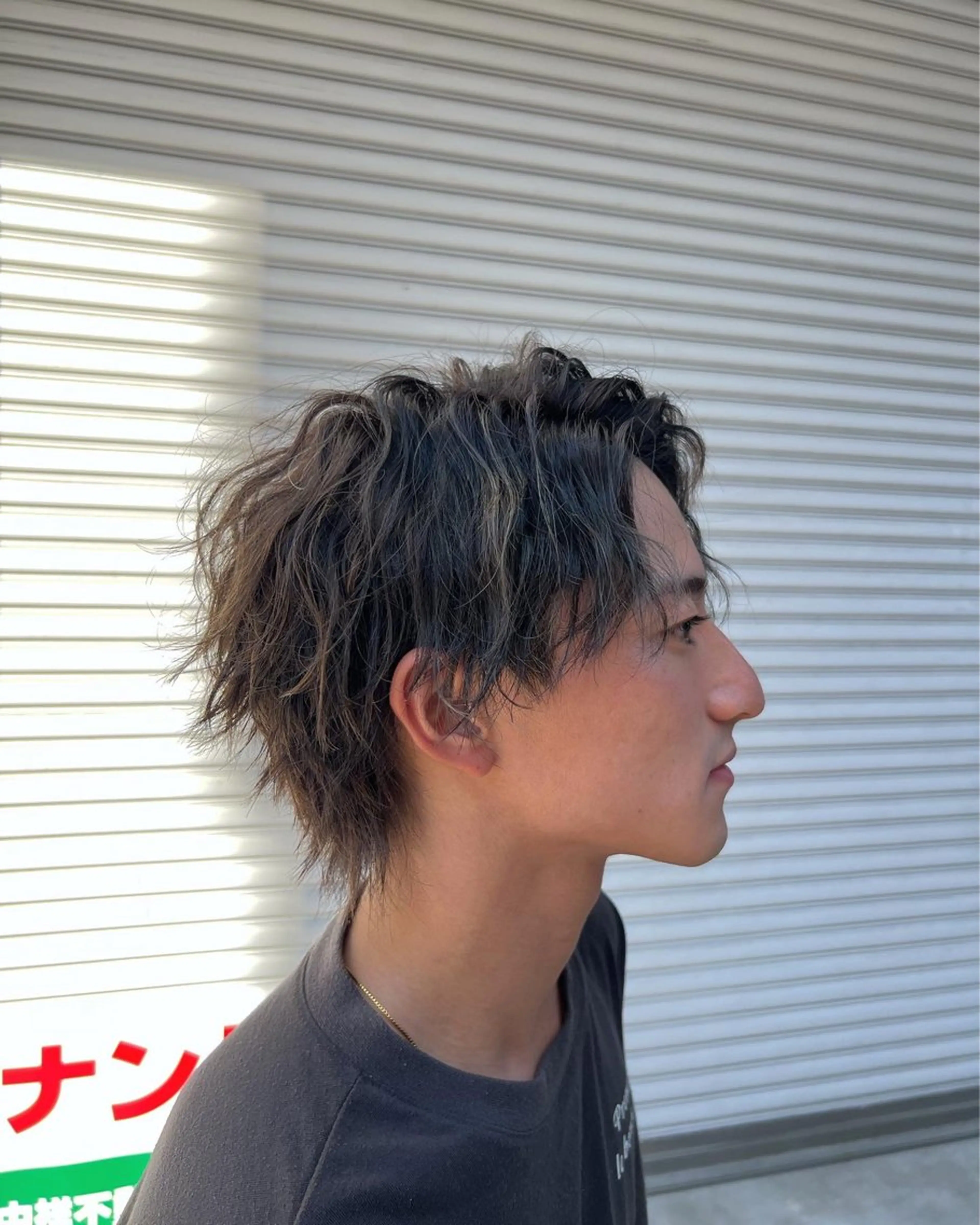 カラー メンズ 柴田 綺音のヘアスタイル