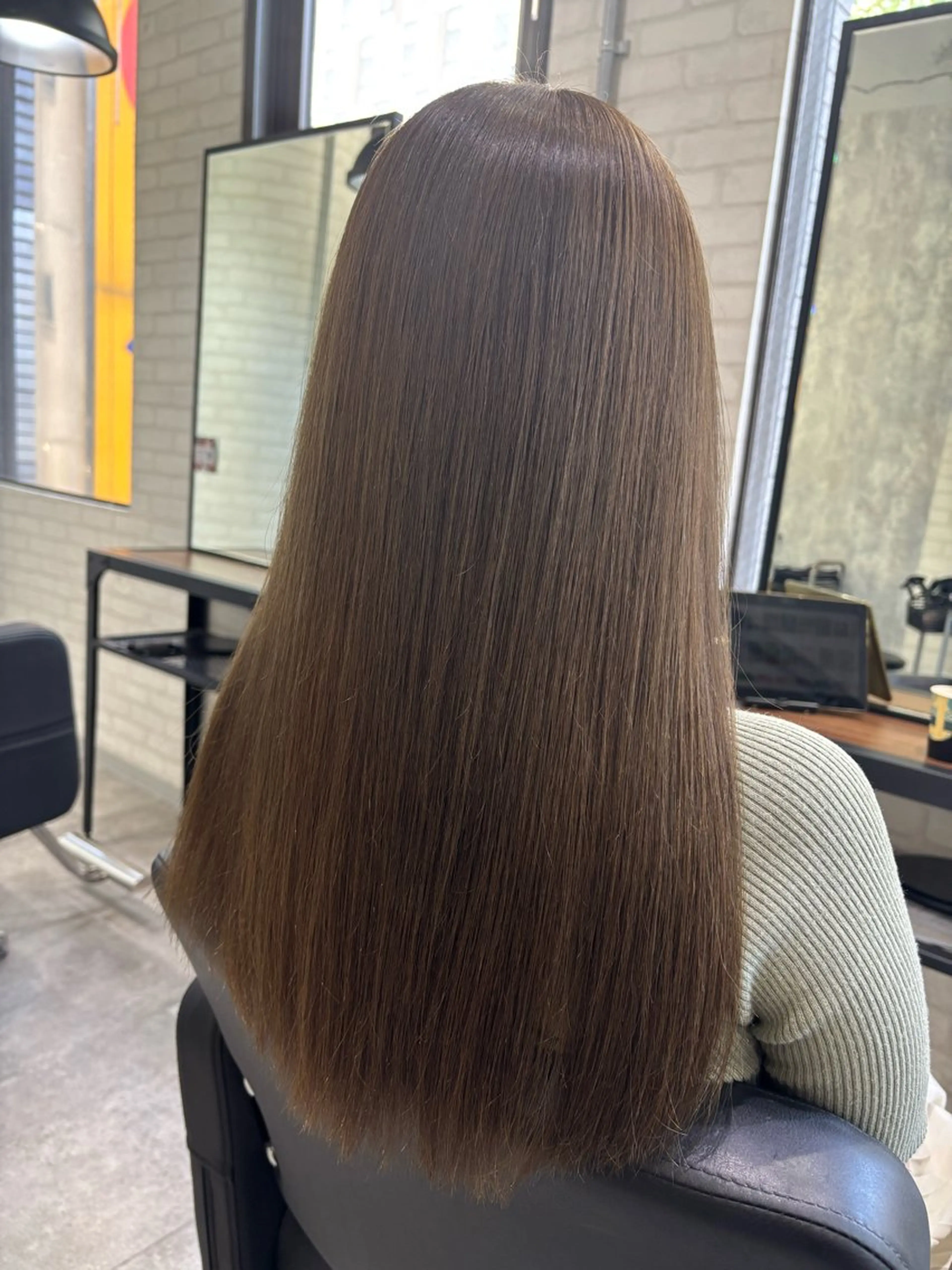 ロング カラー ヘアアレンジ ヘアカラー トリートメント kei/透明感カラー /ベージュ/インナーのヘアスタイル