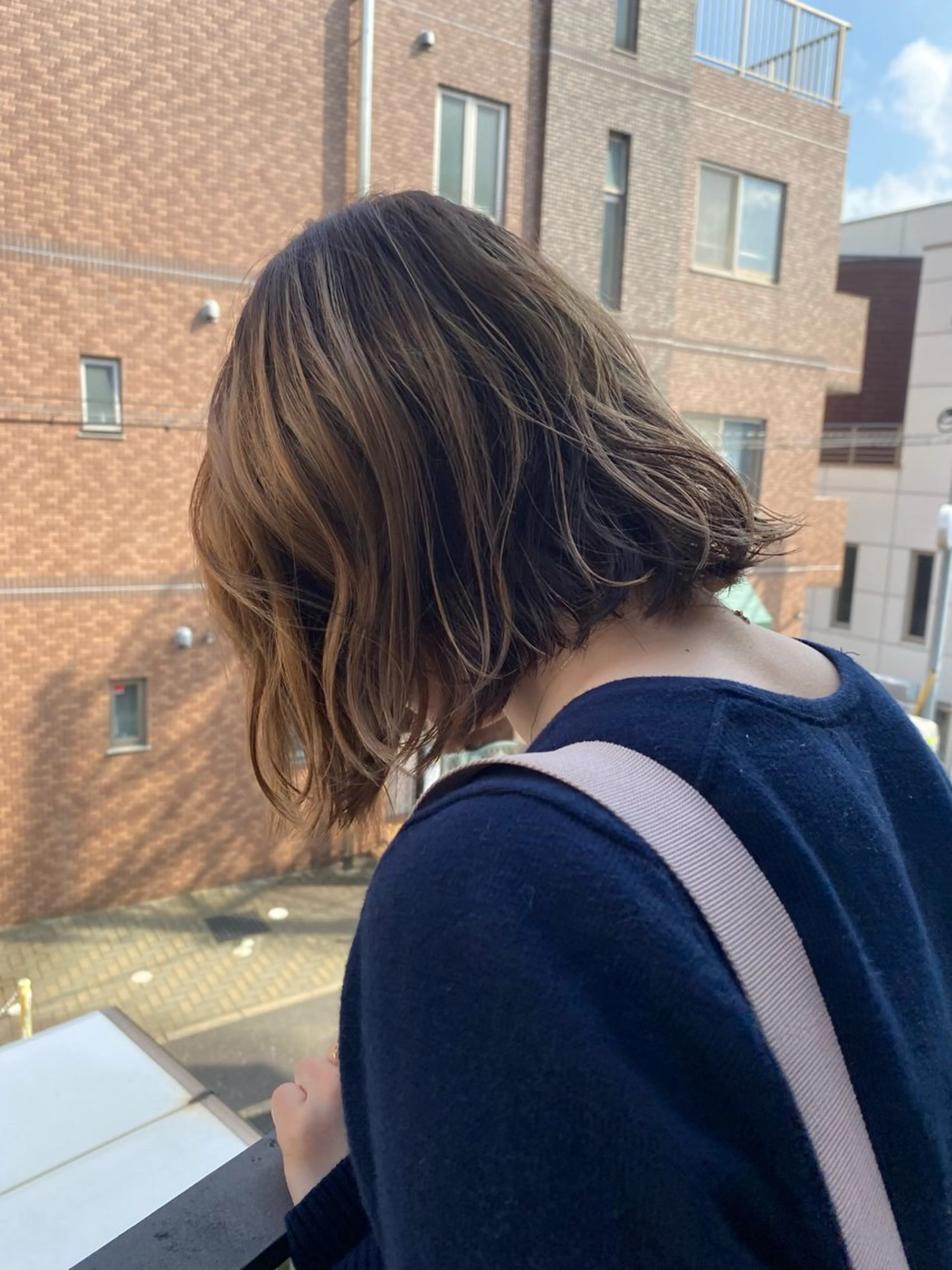 ショート ヘアカラー トリートメント YUUKI/ウルフ .ボブパーマのヘアスタイル