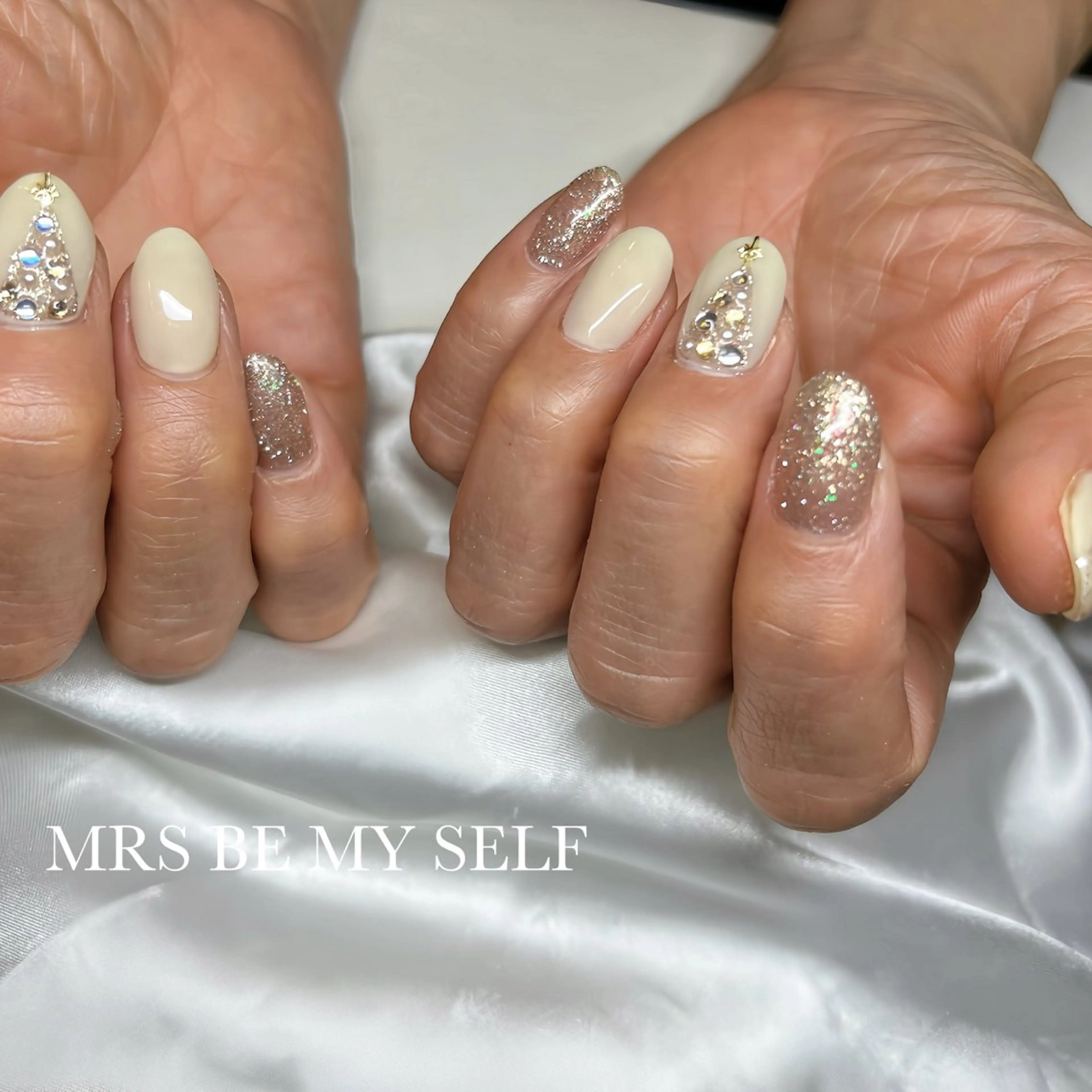 ネイル 冬ネイル クリスマス MRS/ miyu🎀のネイルデザイン