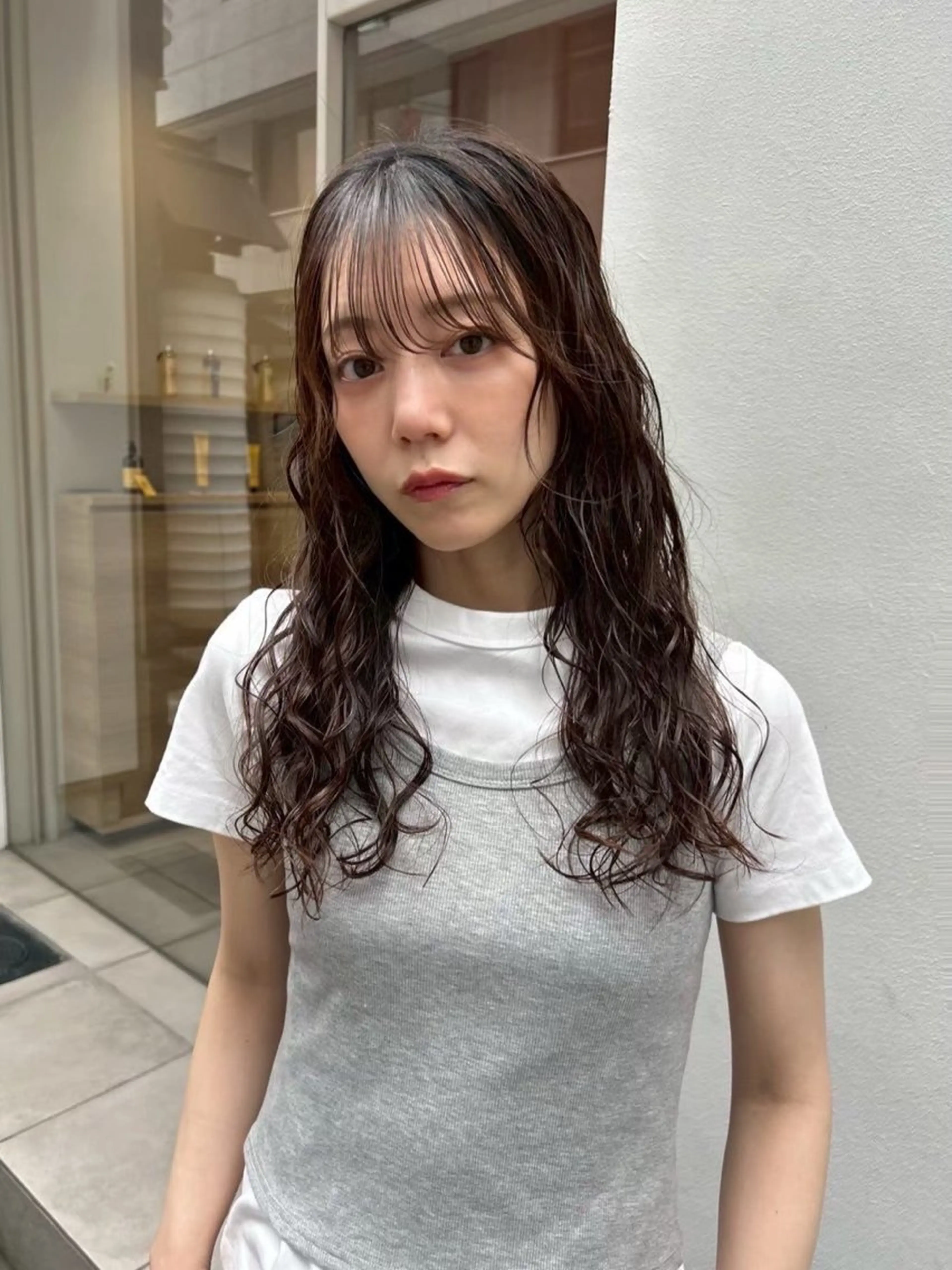 《long cut + perm 🧺》※詳細は注意事項をご覧下さいの写真