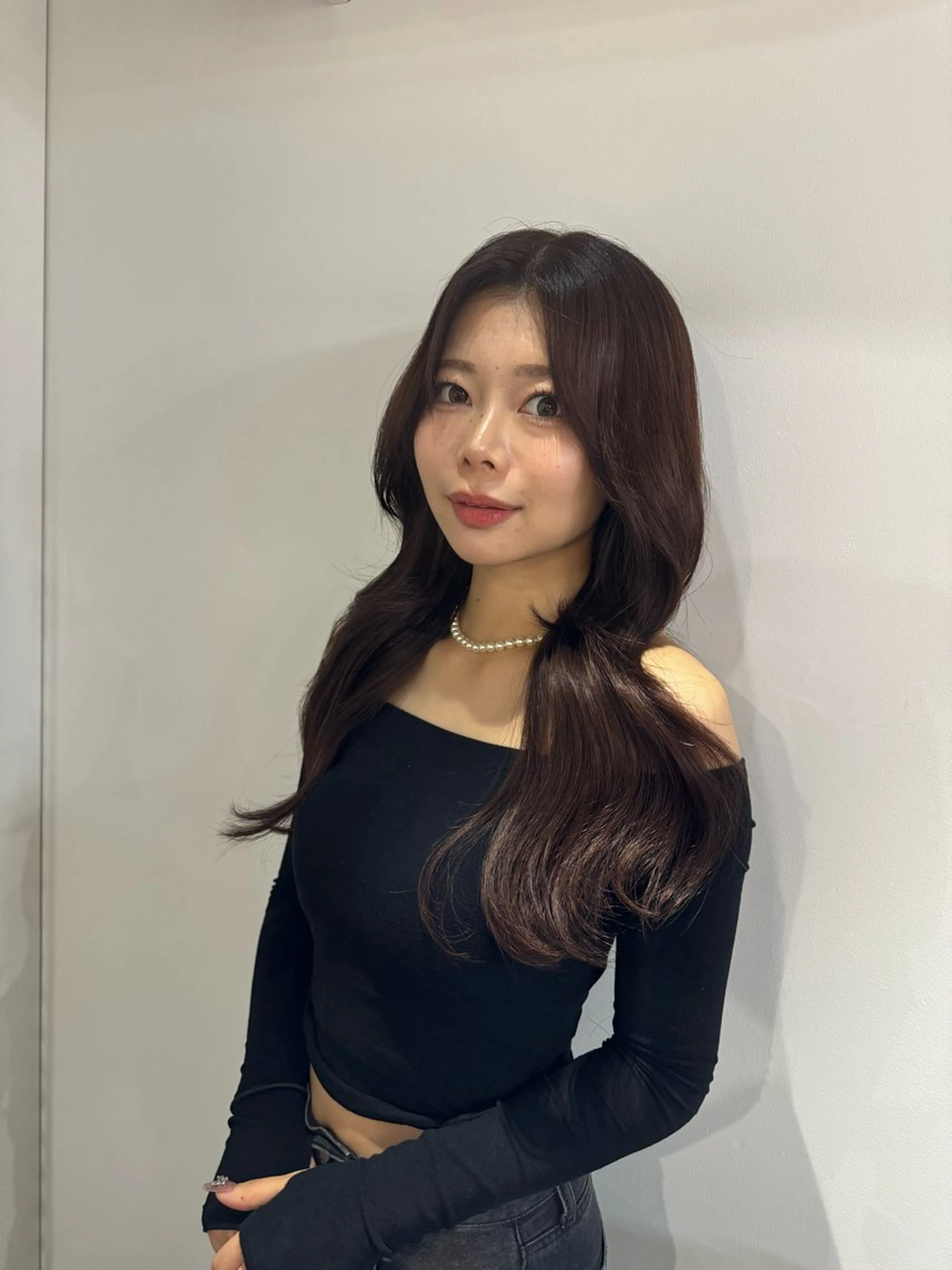 ロング バレイヤージュ ボブ🌈ナツヤのヘアスタイル