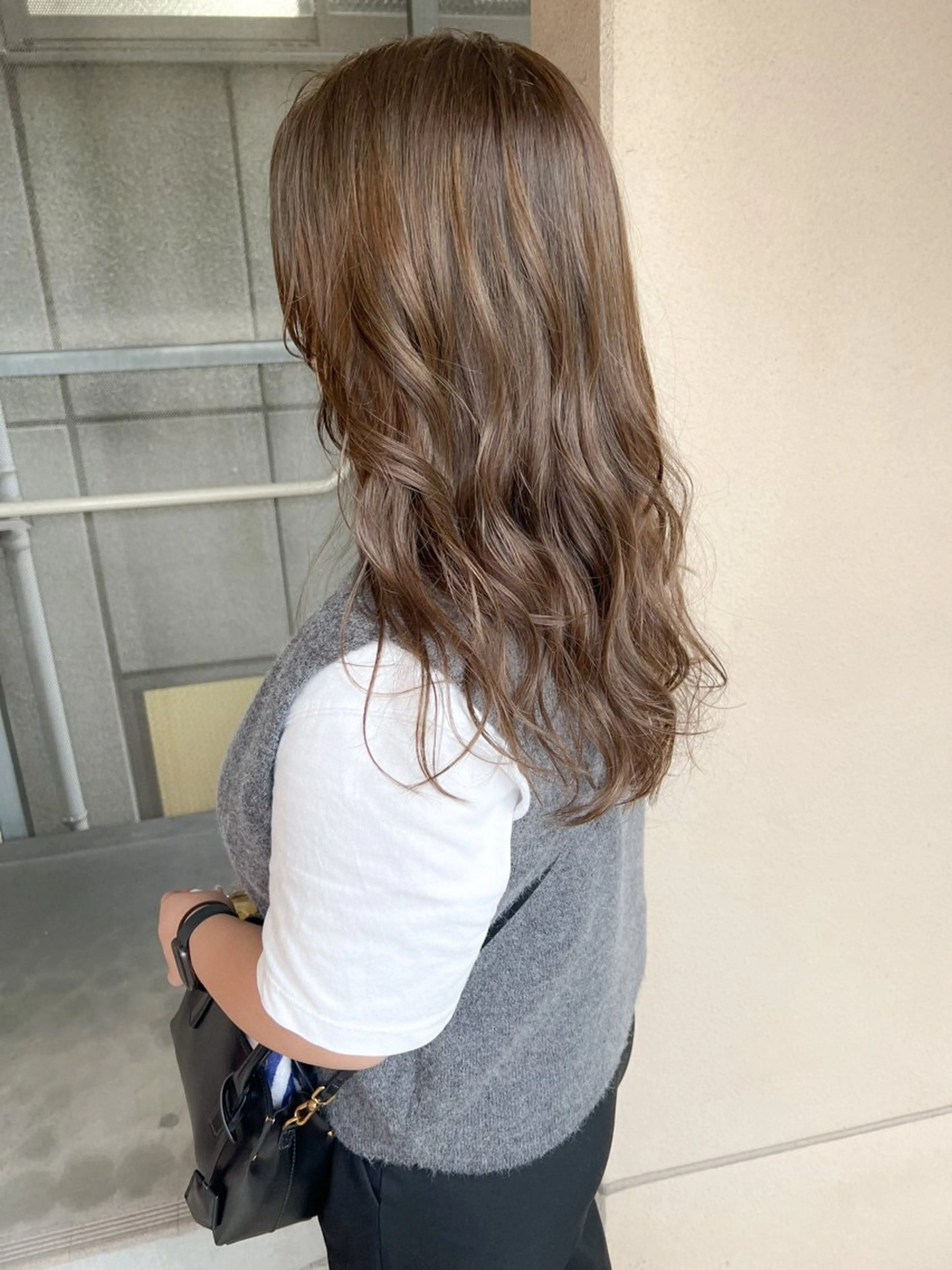 ロング カラー ブリーチ ブリーチなしカラー ヘアカラー トリートメント カラーパティシエ facce🌼ikoのヘアスタイル