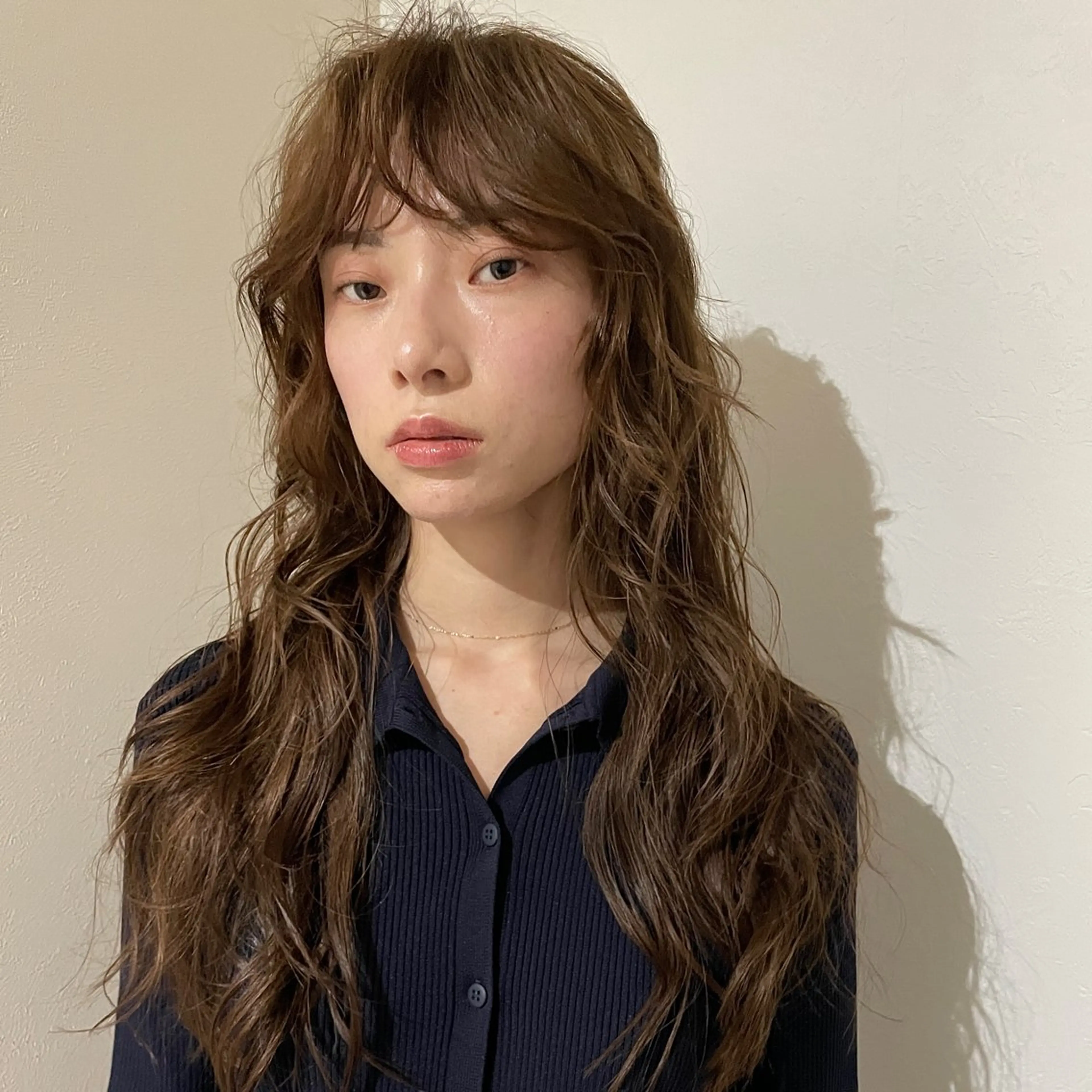 ロング カラー パーマ ロング カット ヘアカラー パーマ トリートメント 野村矩樂/パーマ /縮毛矯正のヘアスタイル