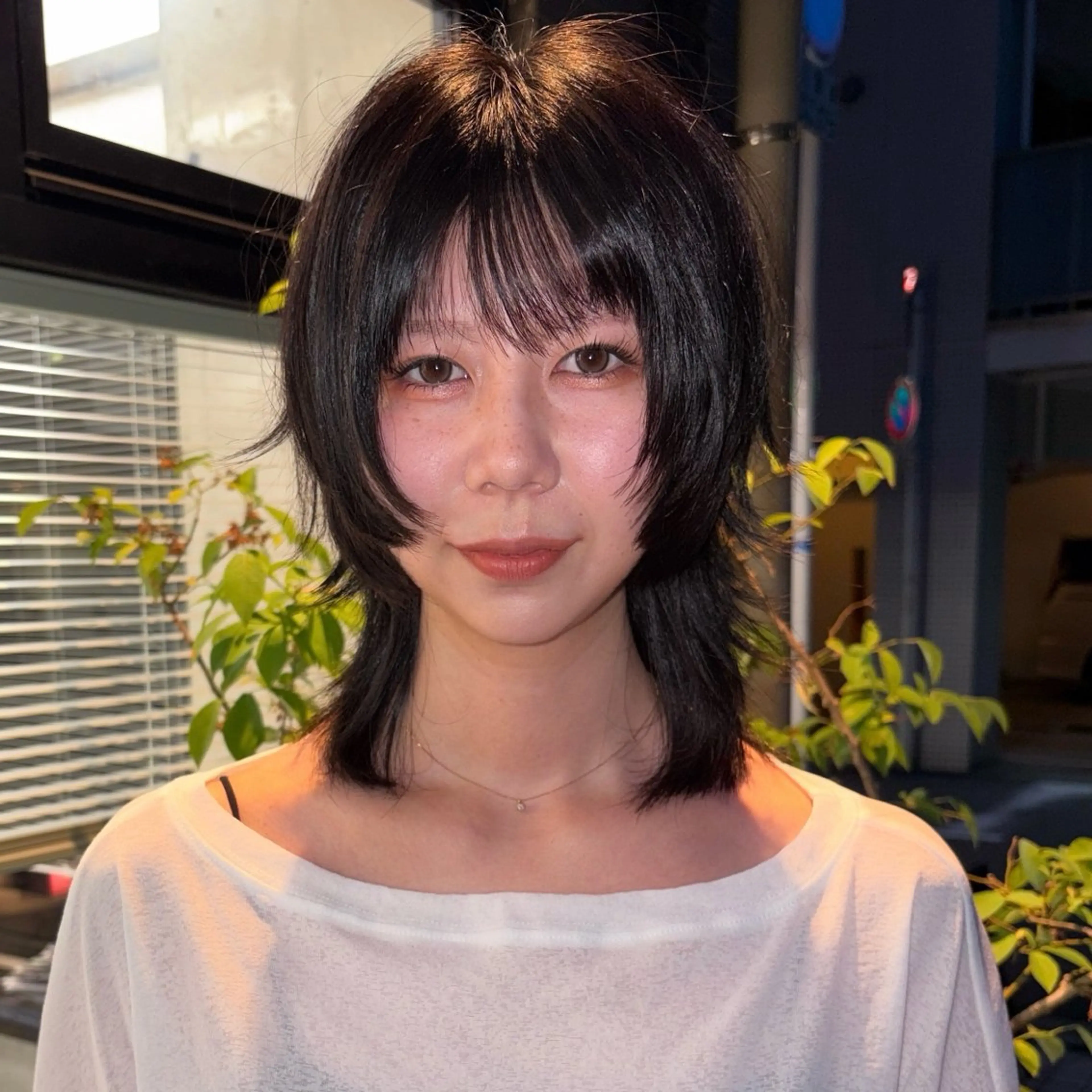 ミディアム 顔周りカット レイヤーカット ウルフカット カット ボブ/パーマ ハイトーン/平井🌱のその他イメージ