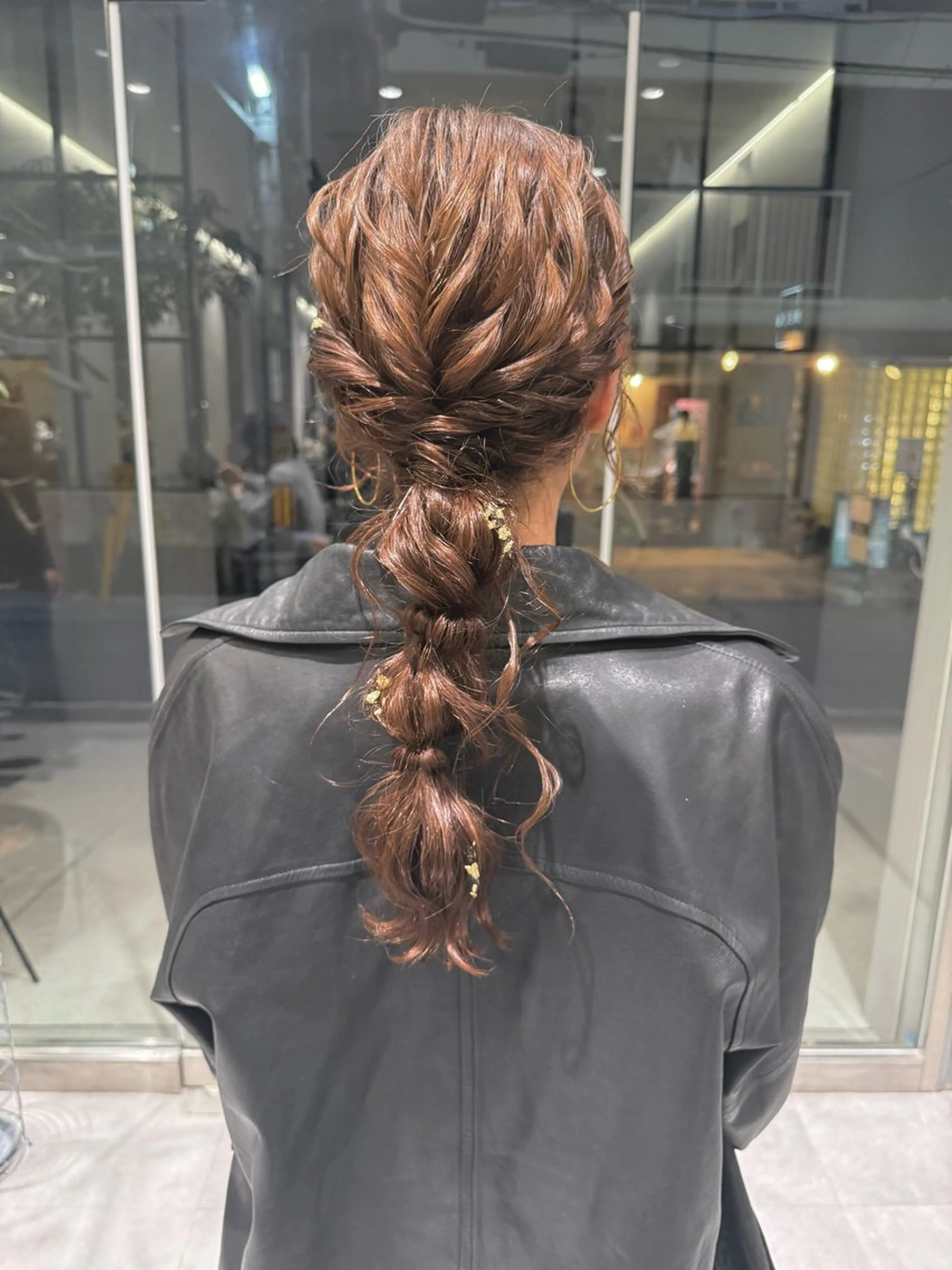 ヘアアレンジ 神戸/karina /レイヤー/透明感のヘアスタイル