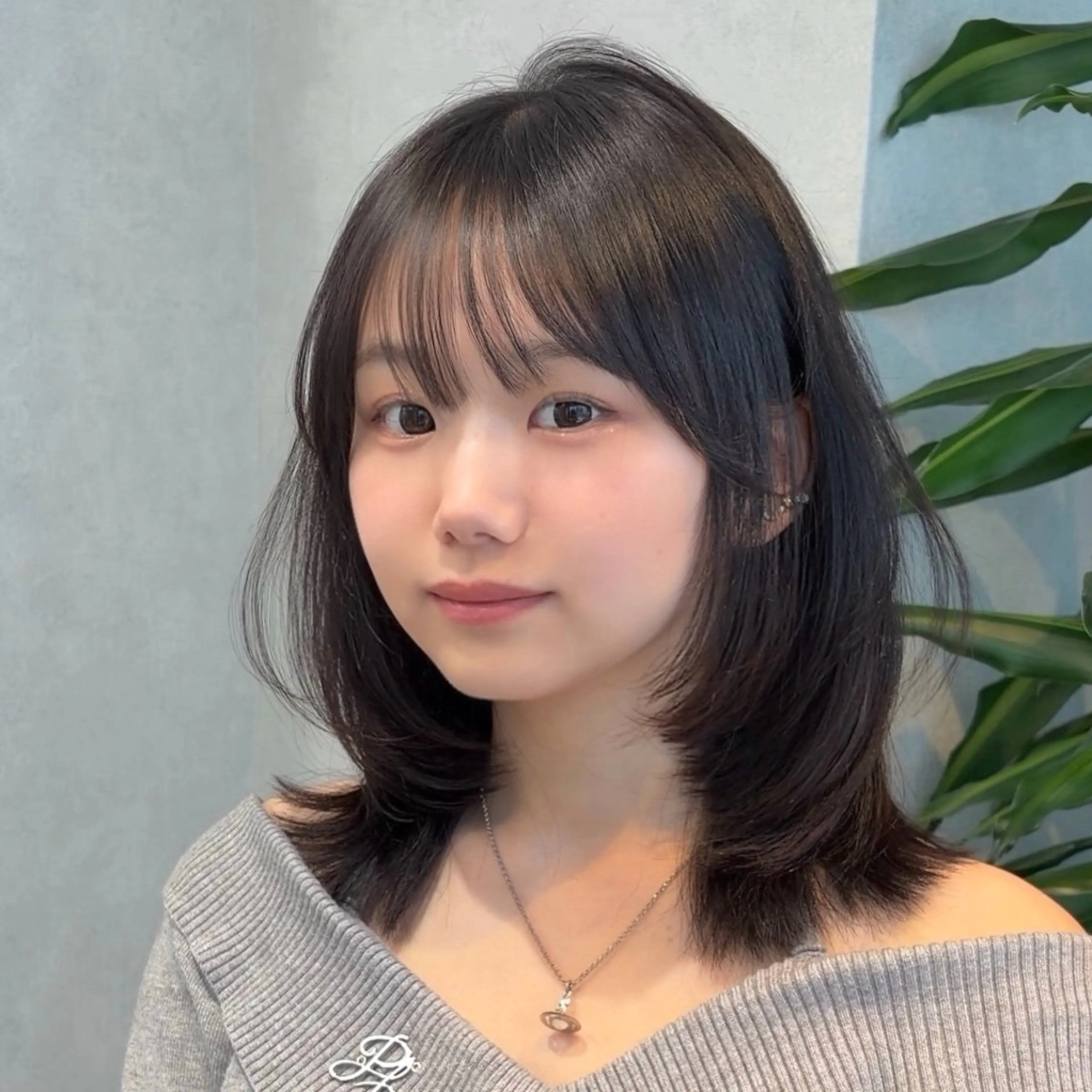 セミロング カット ヘアカラー トリートメント 🩵似合わせカット/ カラー/あさか 🩵のヘアスタイル