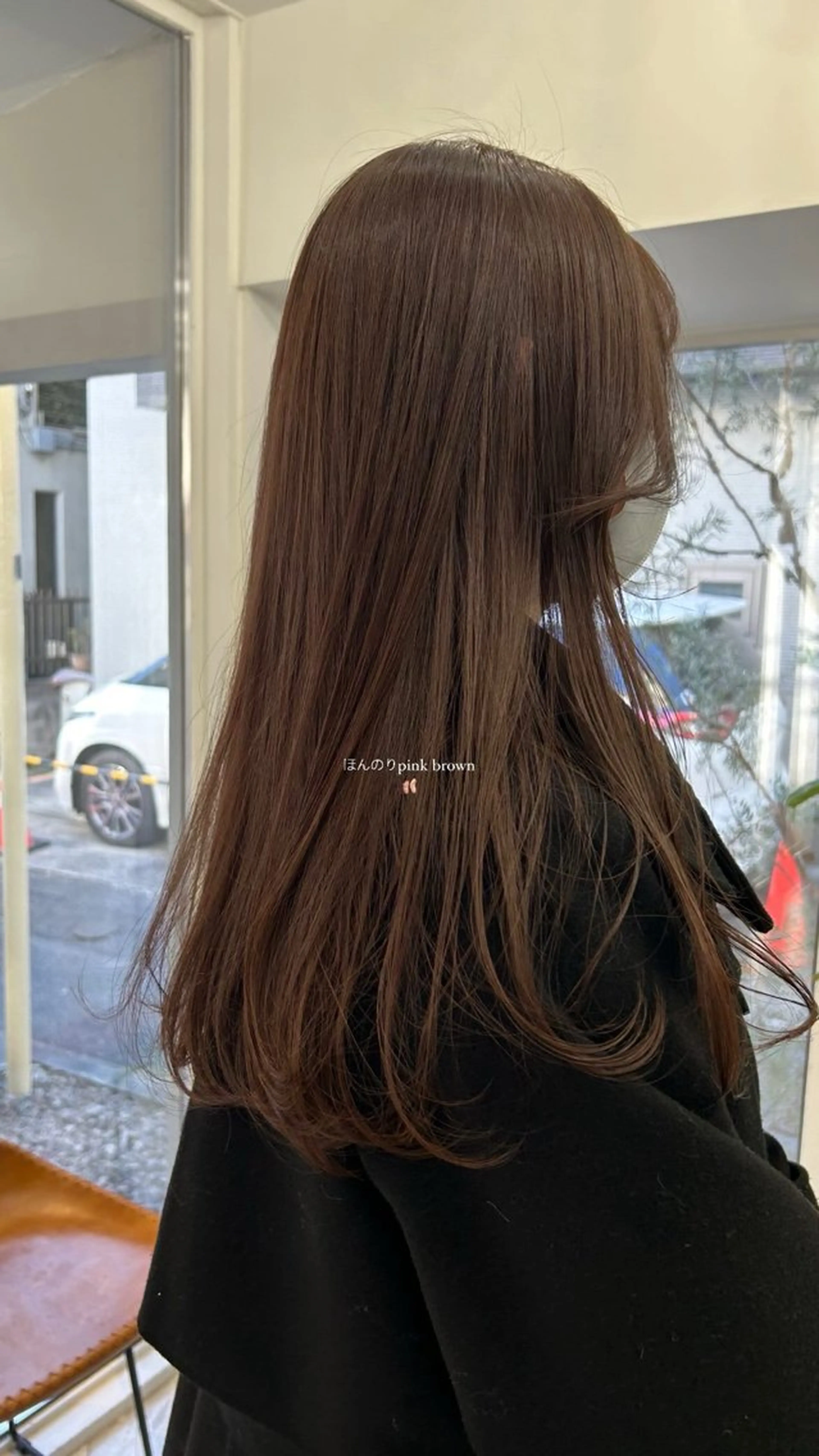 ロング カラー ヘアカラー トリートメント じゅわっと暖色カラー 🍊Moemiのヘアスタイル