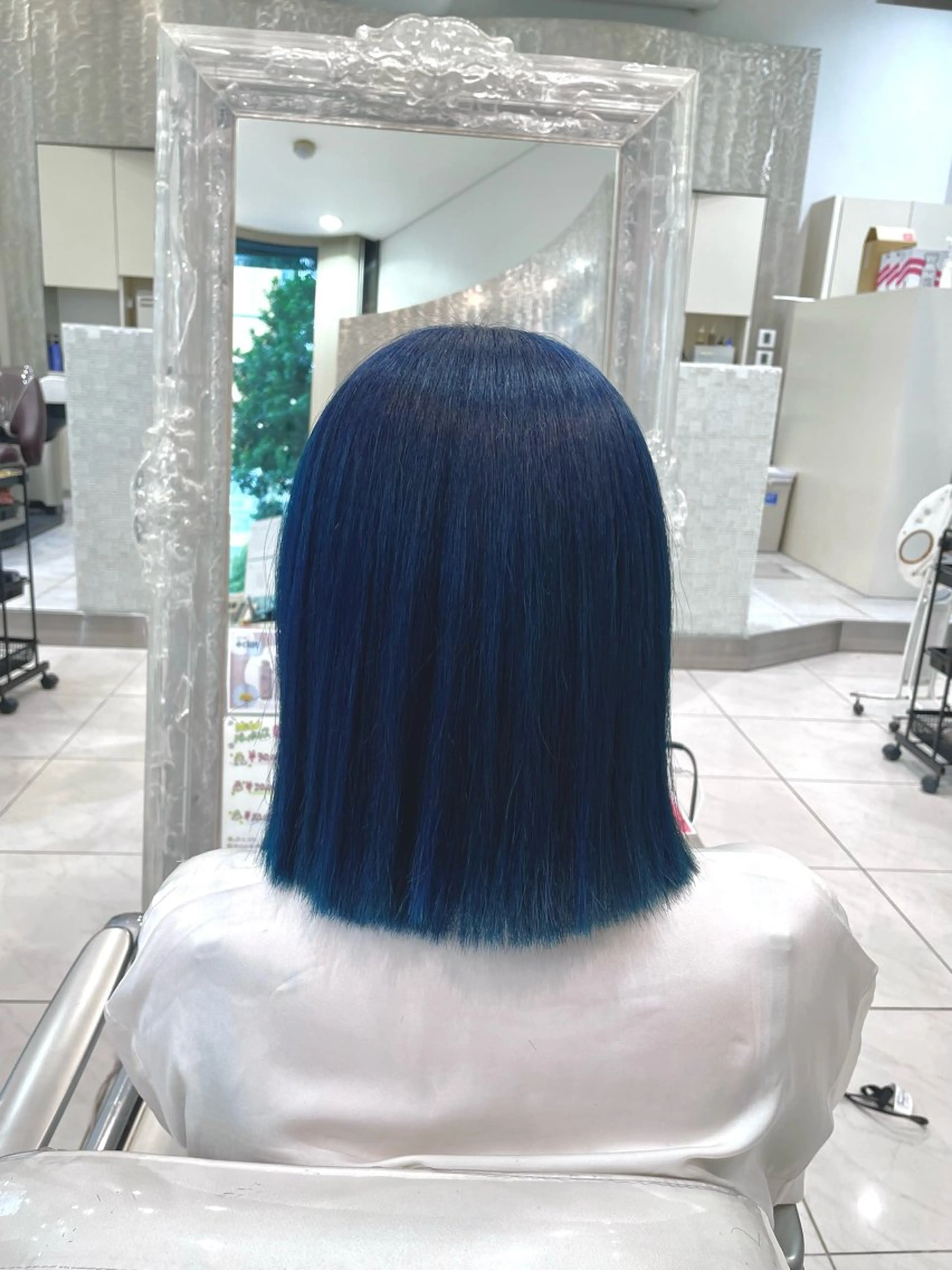 ミディアム カラー ヘアカラー トップスタイリスト 石川みやびのヘアスタイル