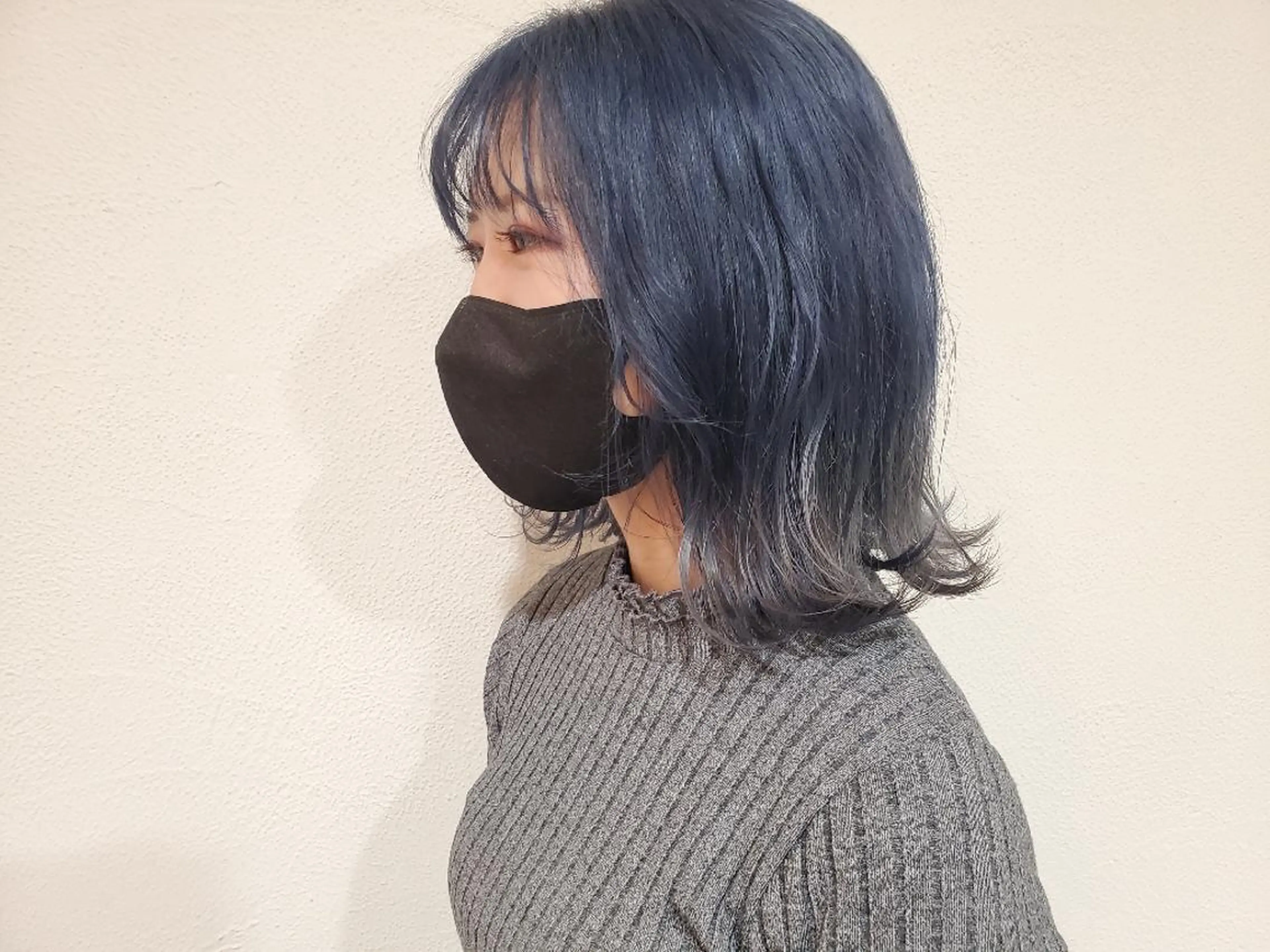 カラー ブルーカラー シルバー パ ルのヘアスタイル