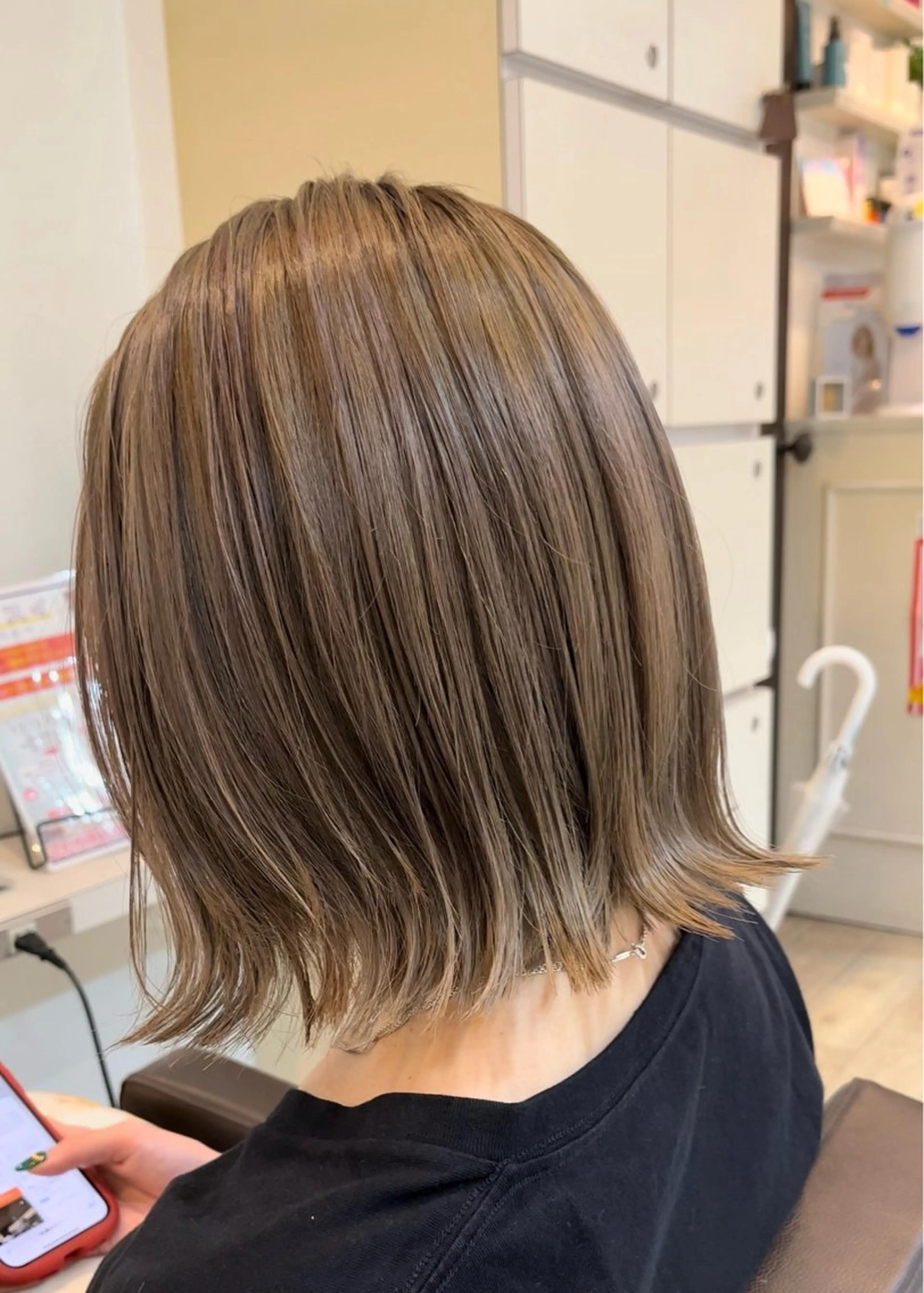 ショート ハイライト 髪質改善 レイヤーカット 🎖大人ショート🎖 河越守のヘアスタイル