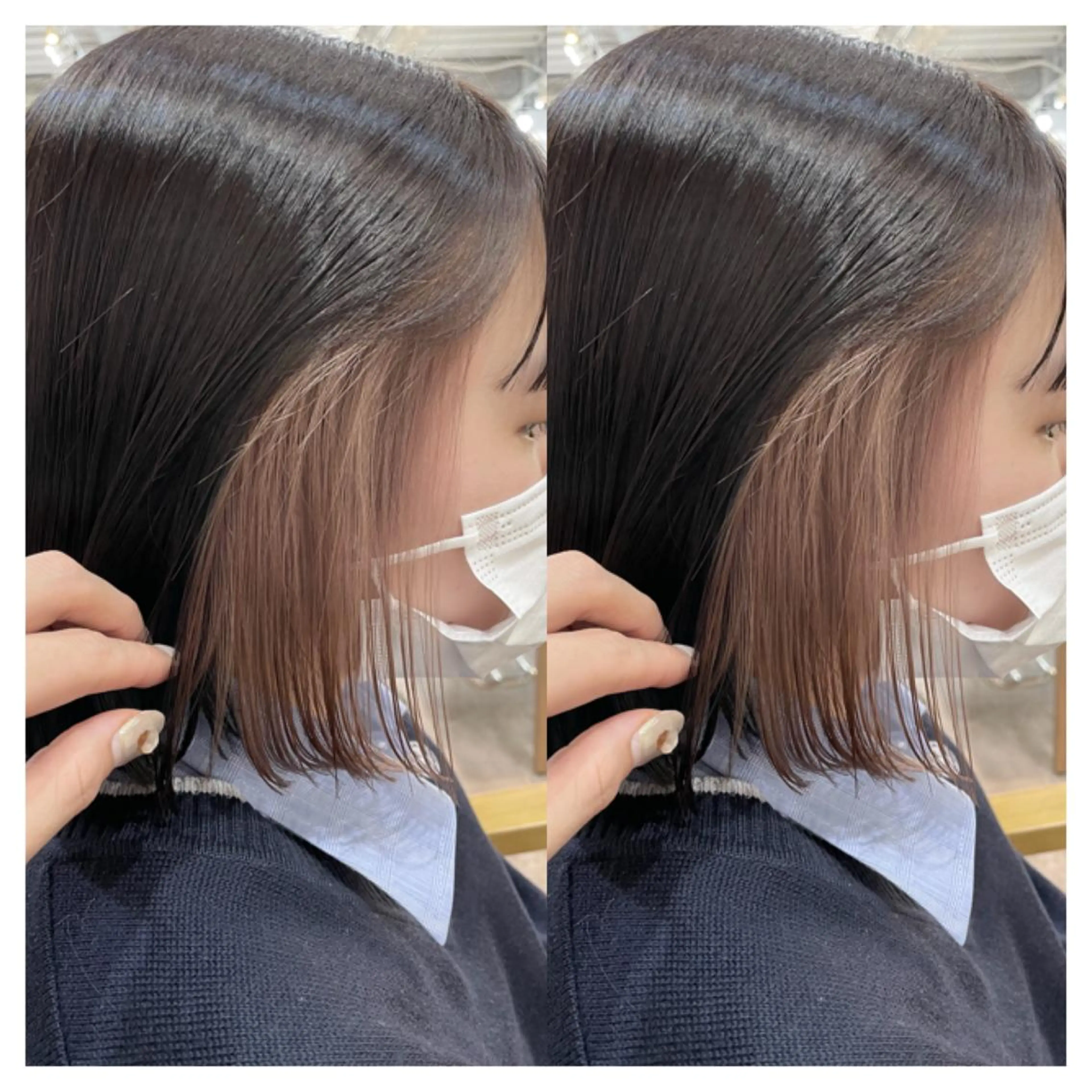 ショート カラー カット ヘアカラー トリートメント 村山 茉衣のヘアスタイル