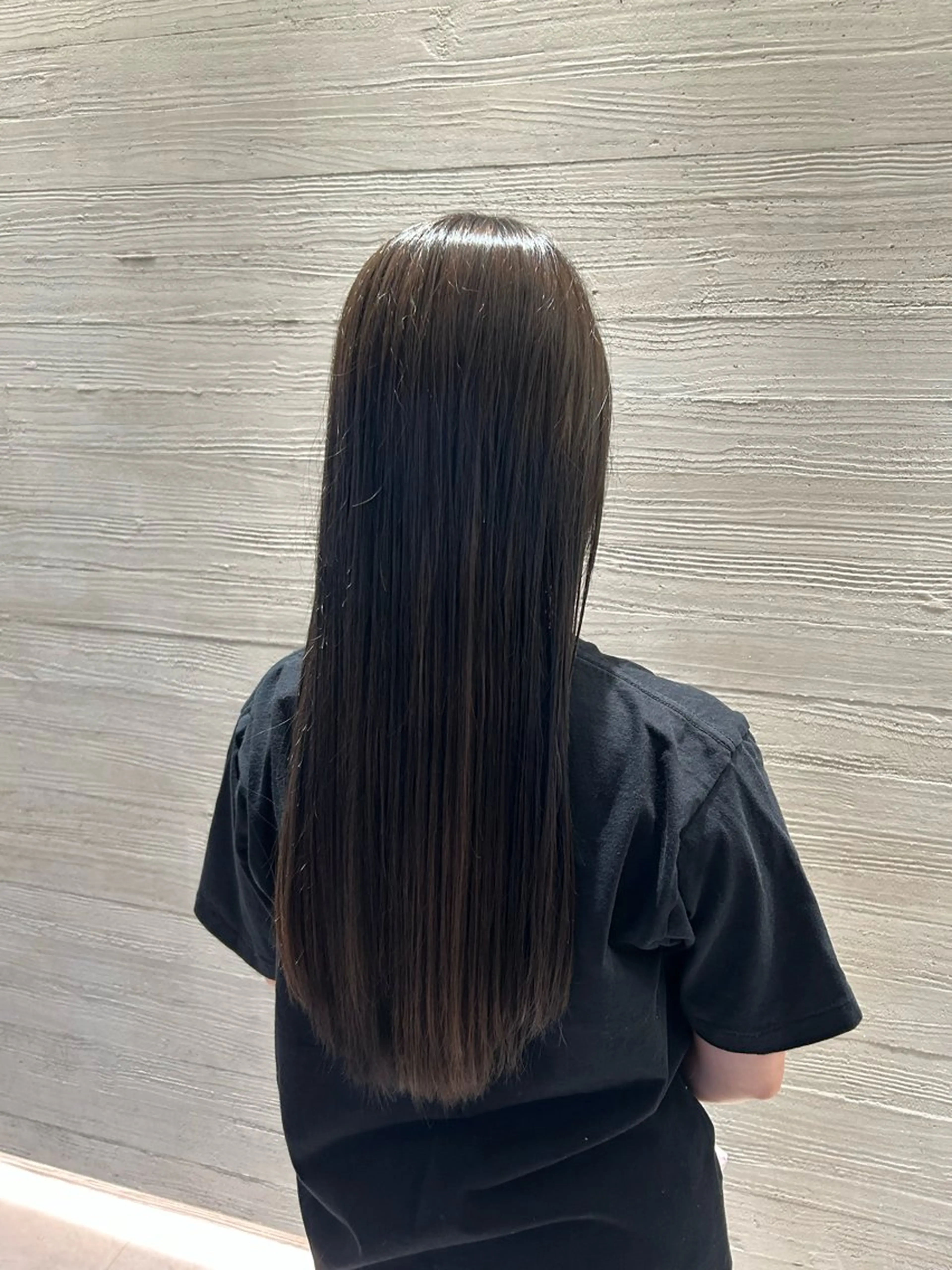 ロング カラー 黒髪 透明感カラー Manaka ☺︎のヘアスタイル