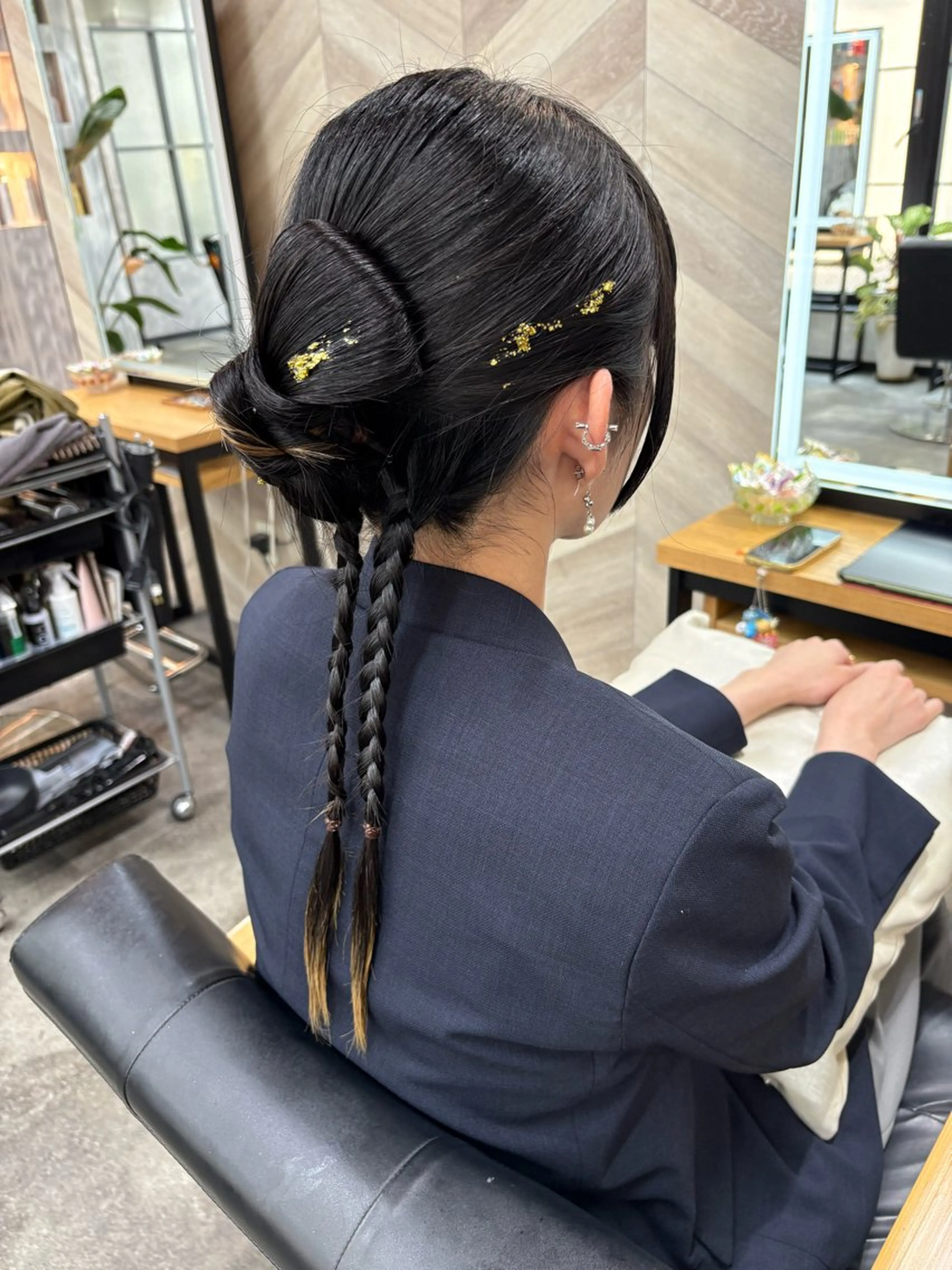 セミロング ヘアアレンジ ヘアセット SHANTi 飯塚 ヘアセット/髪質改善のヘアスタイル