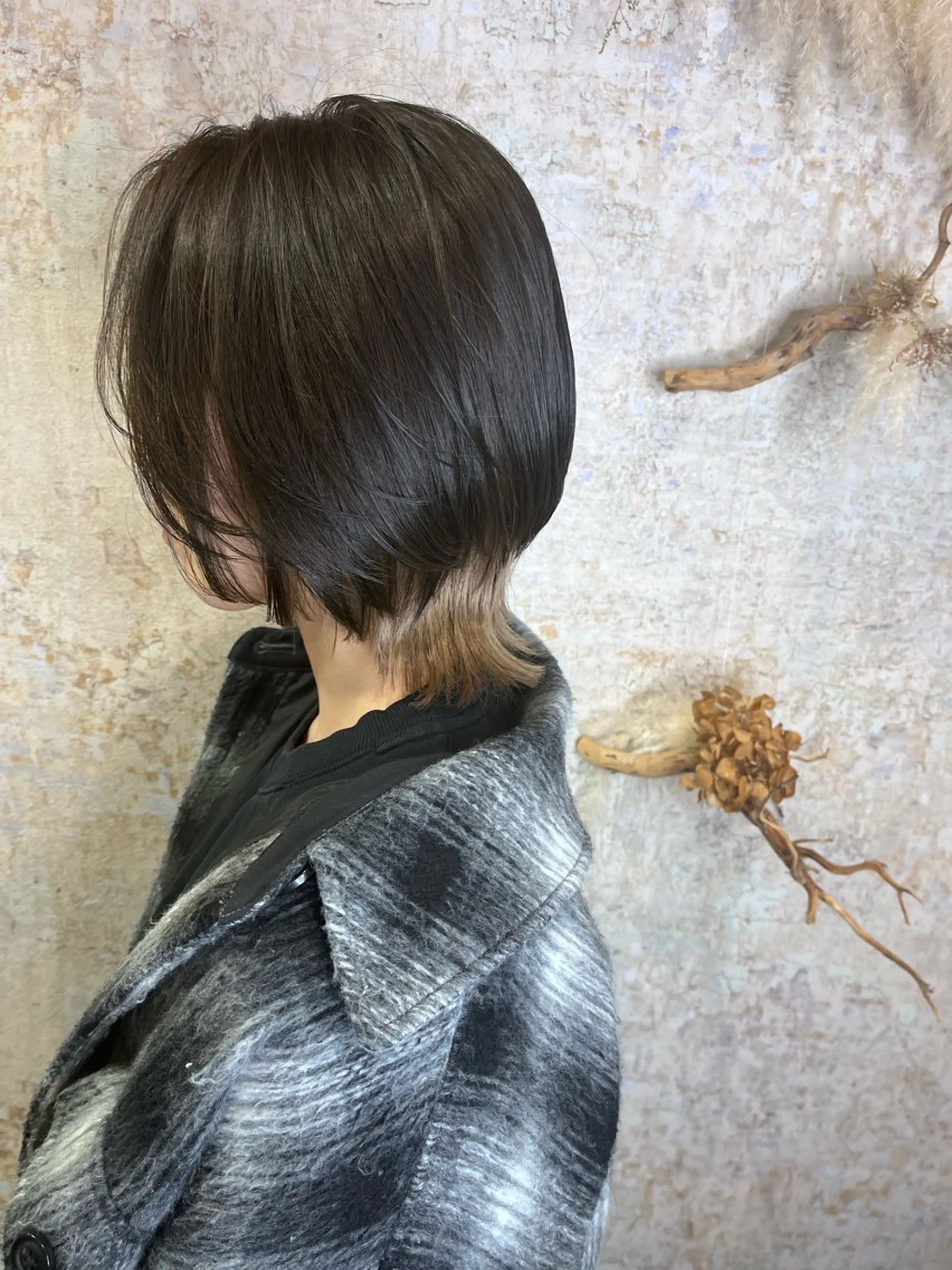 ショート ウルフカット 西川 ヒロキのヘアスタイル