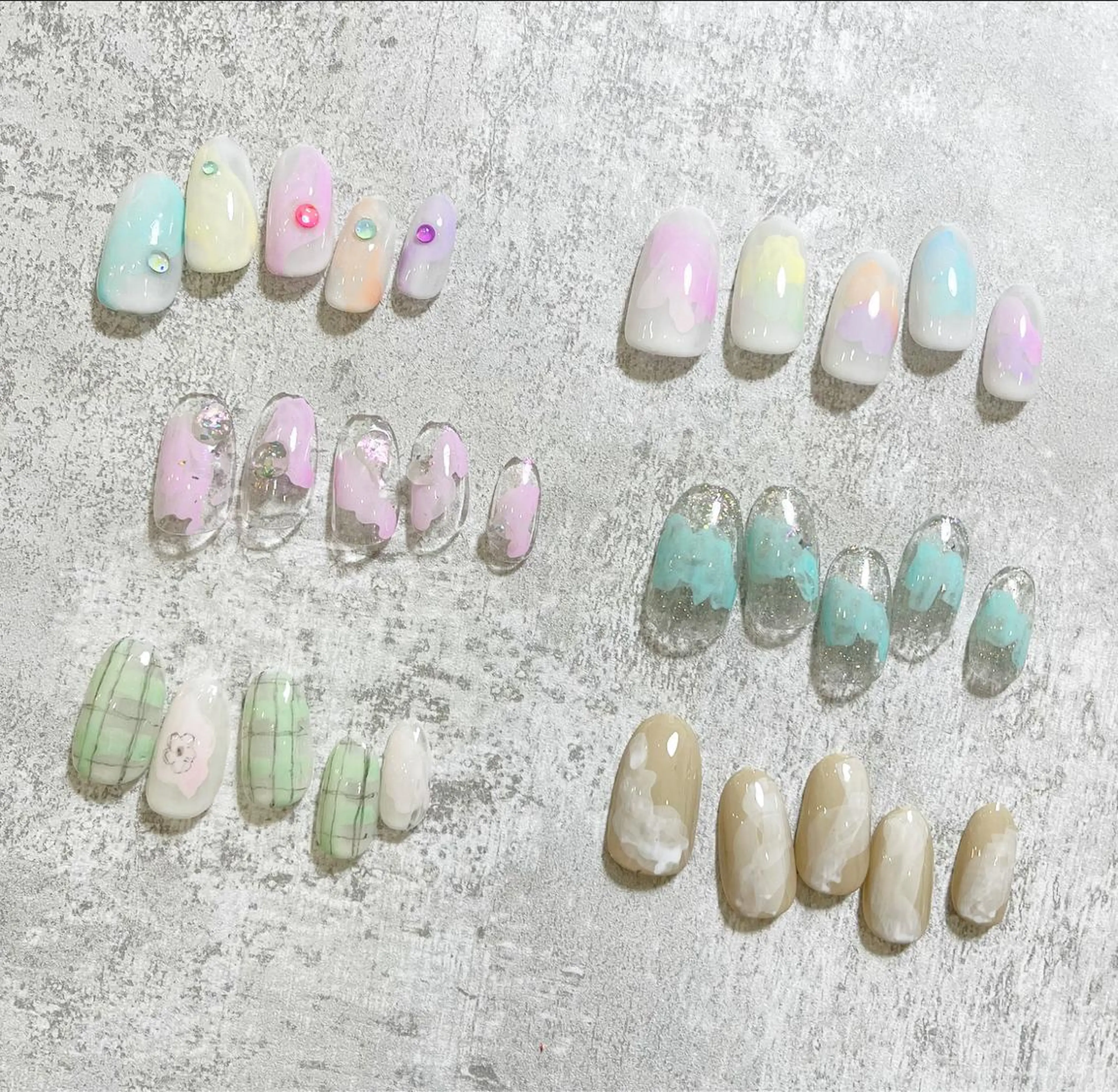 ネイル ニュアンスネイル #Amin nail salonのネイルデザイン