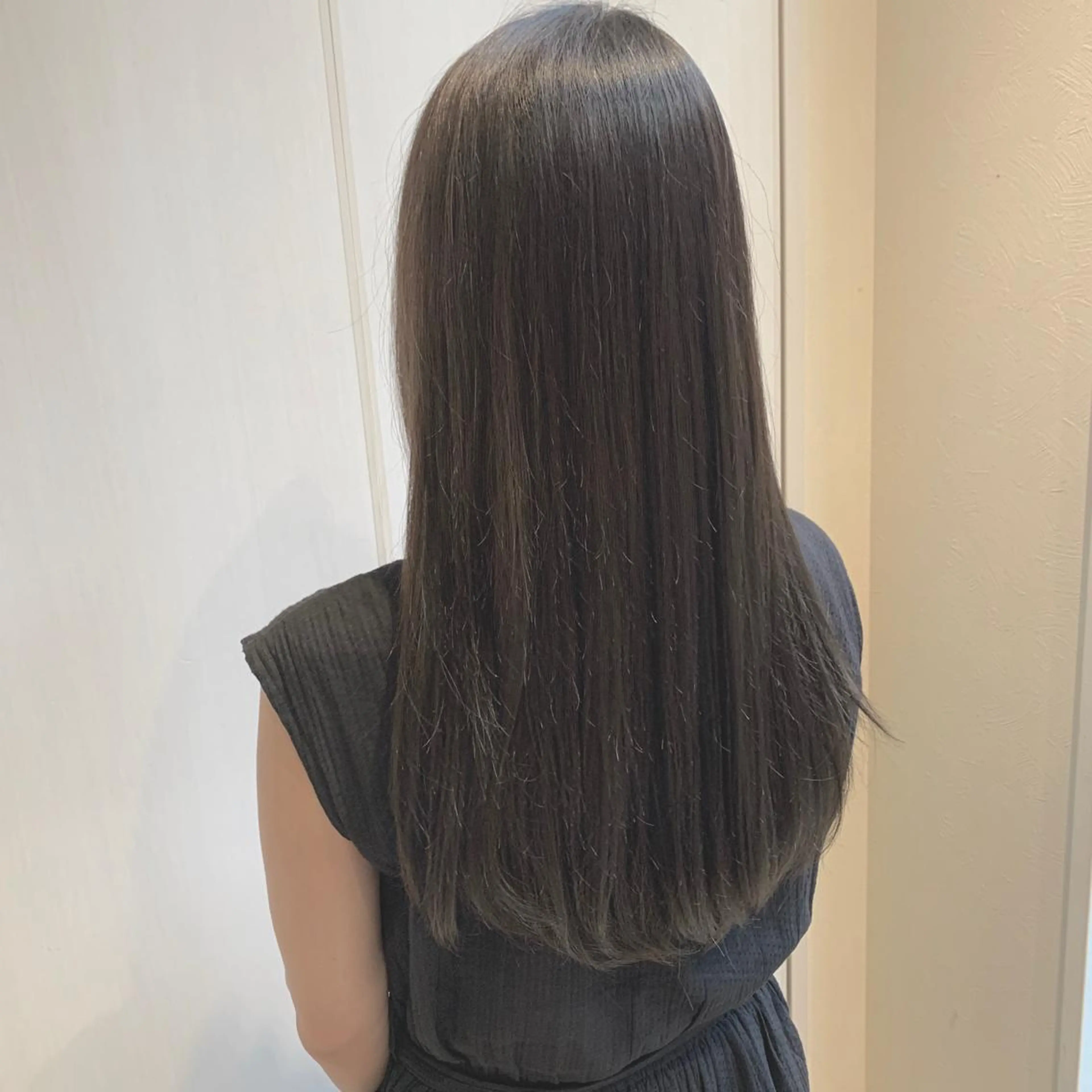 ロング カラー ハイライトカラー ハイライト カット ヘアカラー トリートメント 縮毛/ショート/ ボブ/レイヤー/小原のヘアスタイル