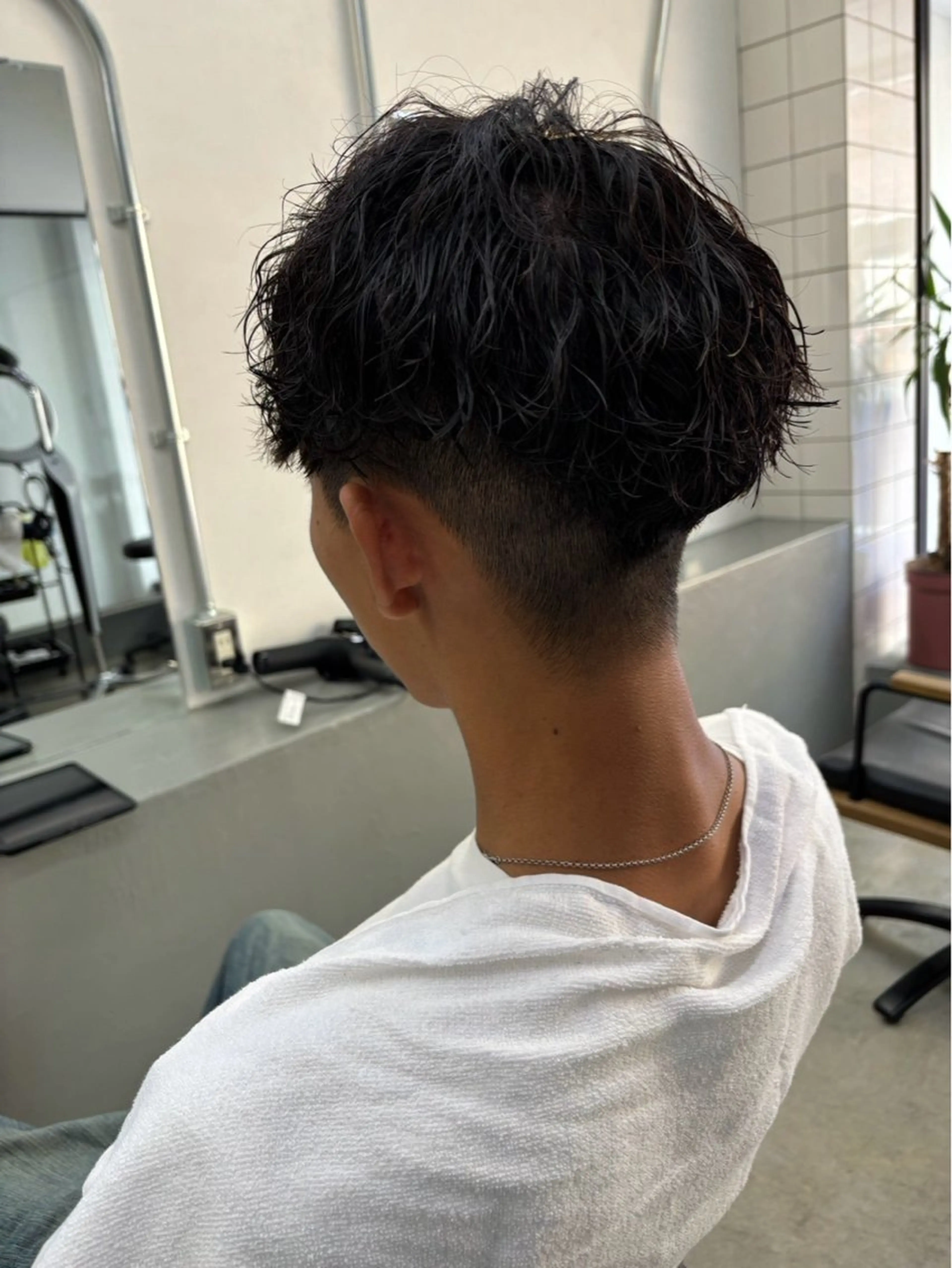 ショート パーマ メンズ メンズ専門サロン wokeのヘアスタイル