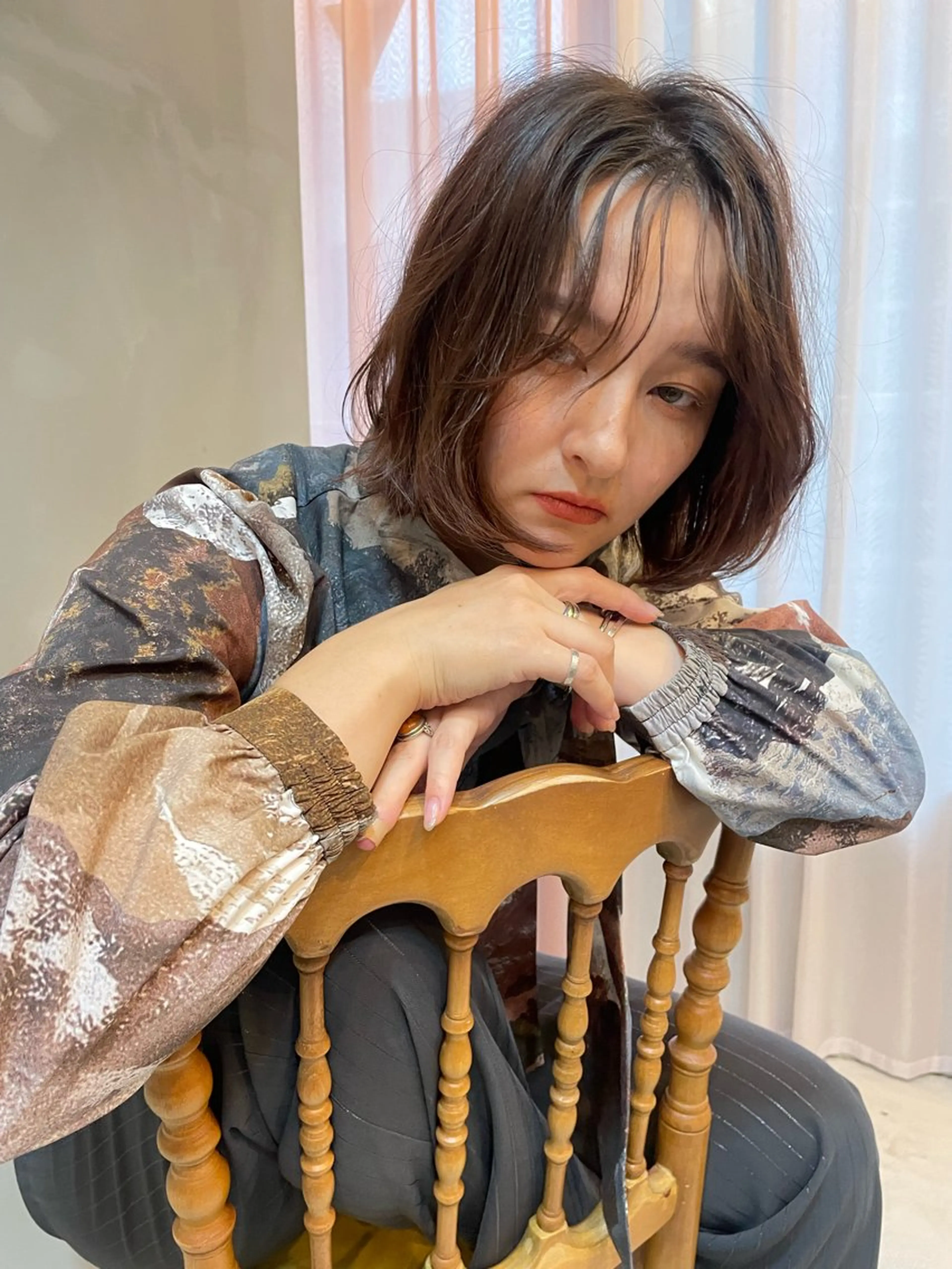 ショート カラー ショート/ボブ/ 心斎橋/宮脇美奈のヘアスタイル