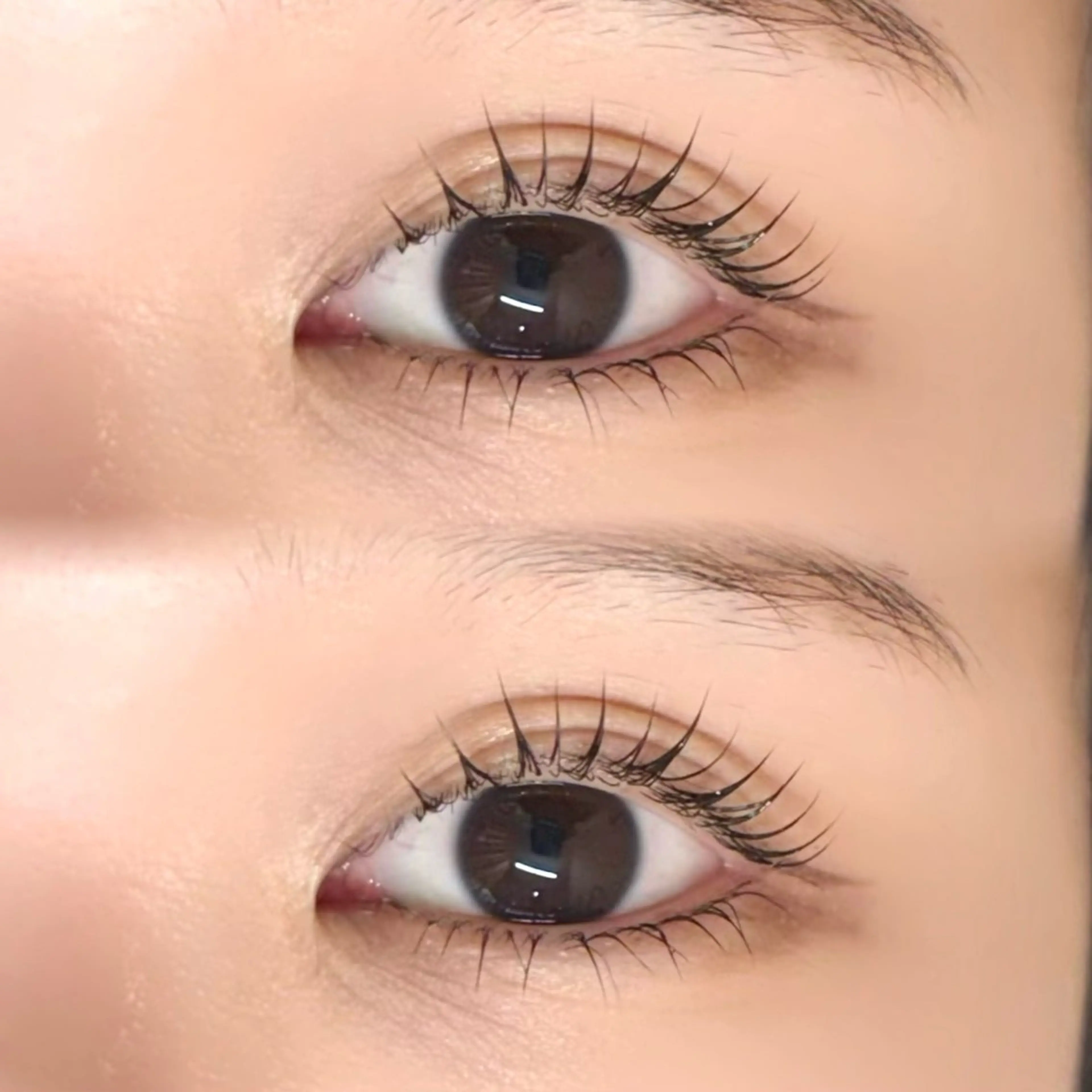 マツエク・マツパ 束感まつ毛 下まつげエクステ マツパ meg .のマツエク・マツパデザイン