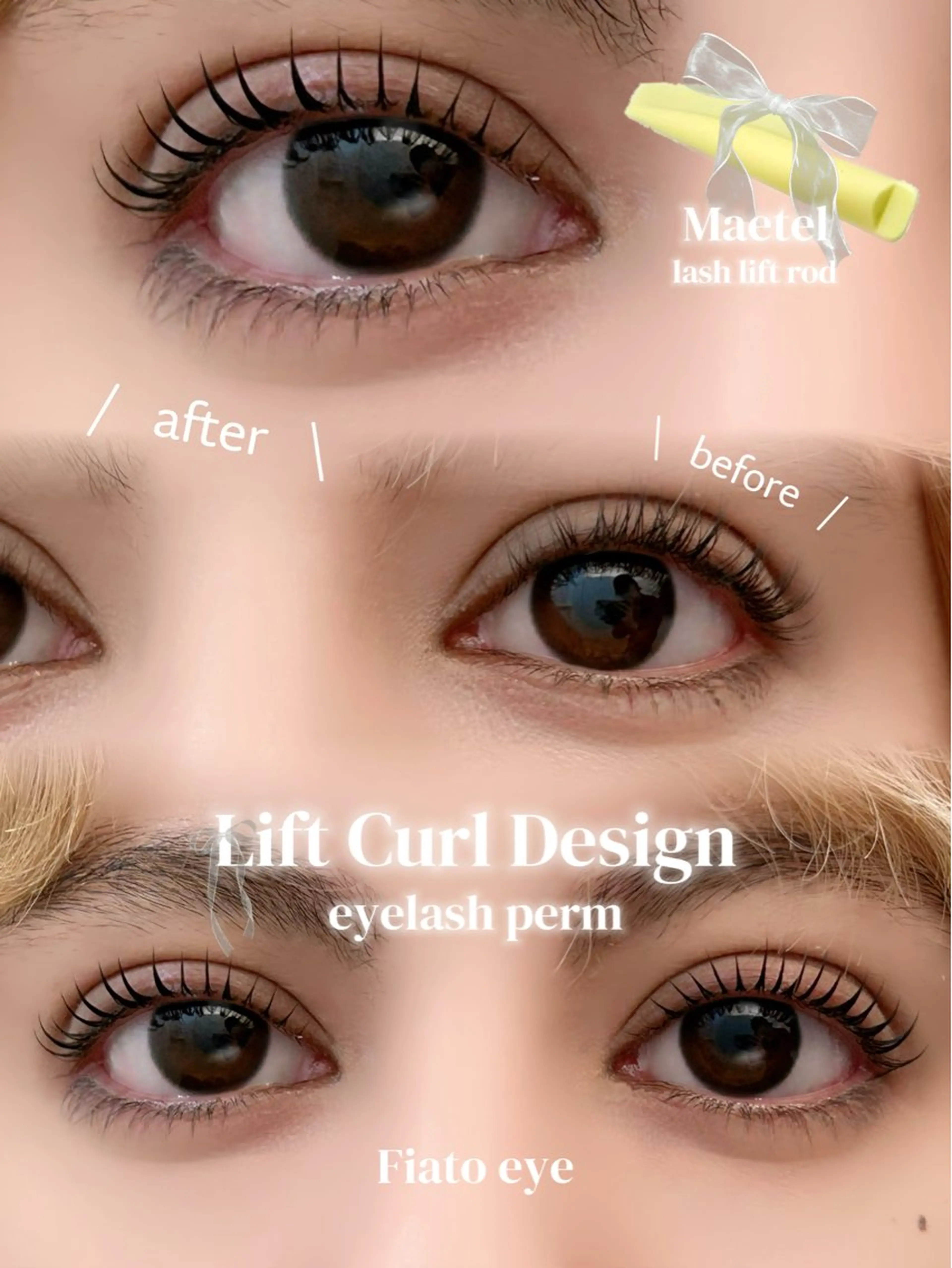 マツエク・マツパ Fiato Hinataのマツエク・マツパデザイン