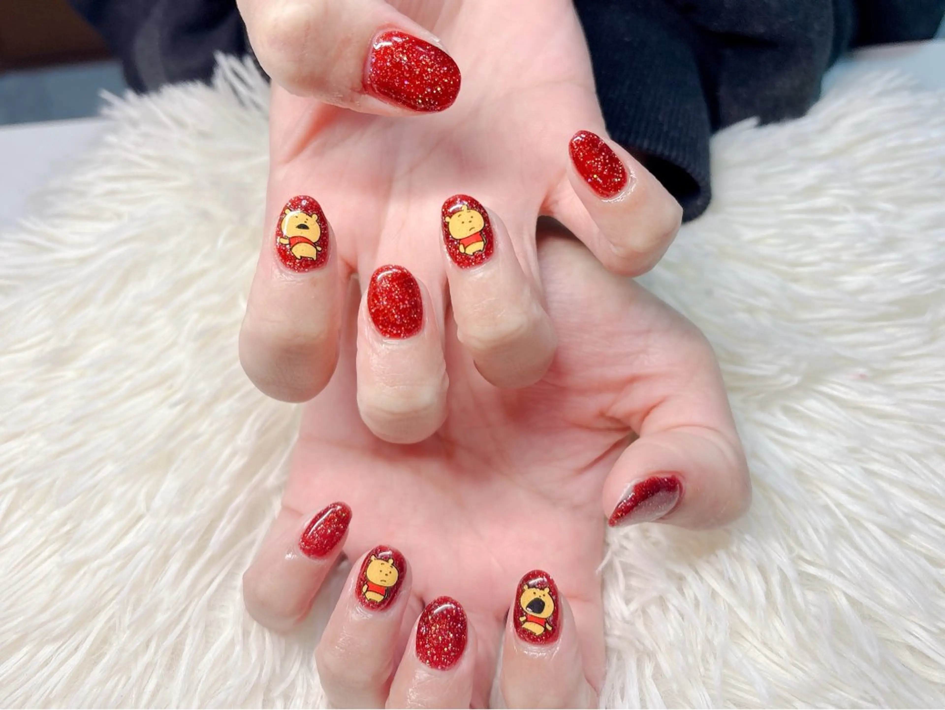 ネイル ハンドネイル パッチリオメメ Lianaのネイルデザイン