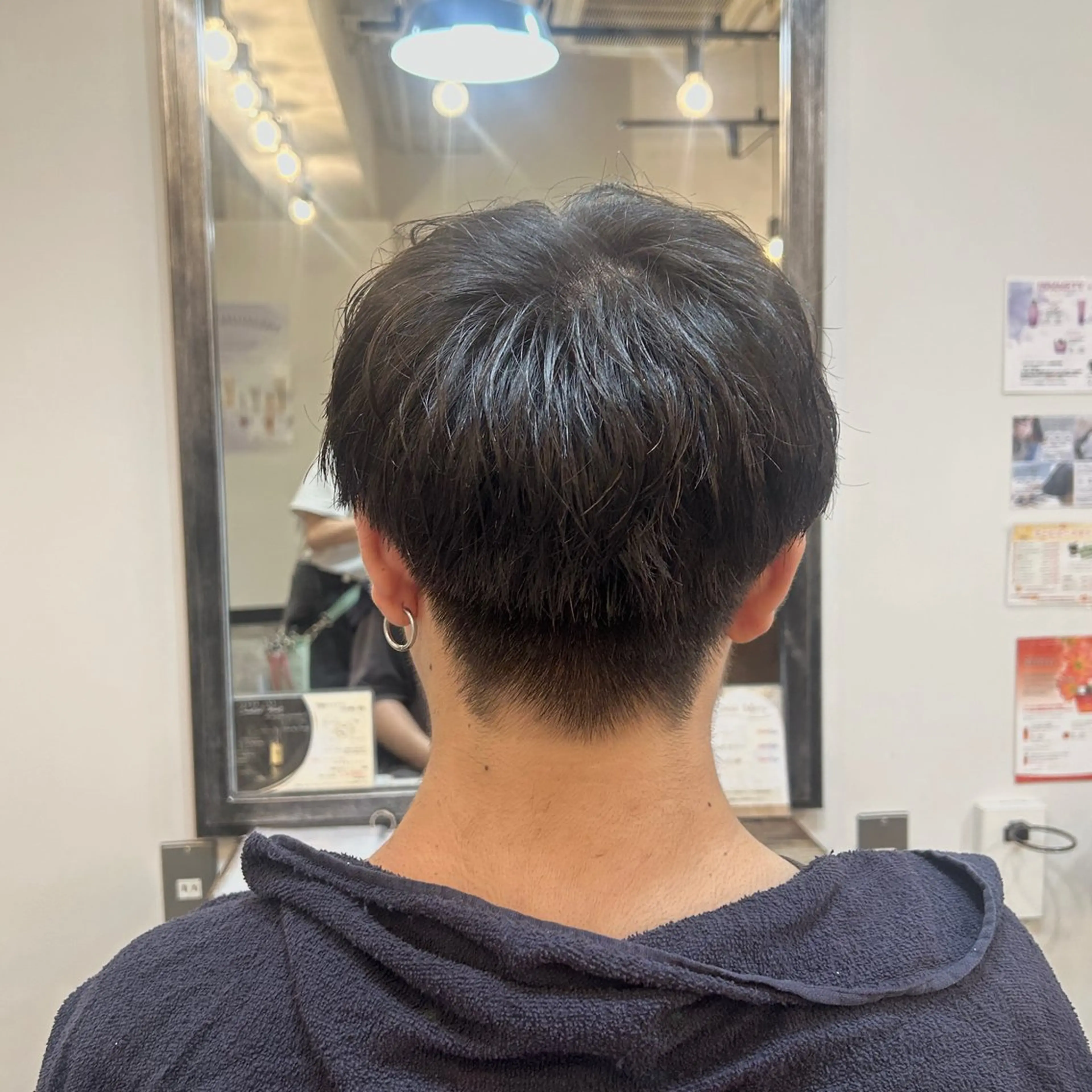 ショート メンズ マッシュ ショートカット モデル🫧ﾐﾕｳ🫧のヘアスタイル