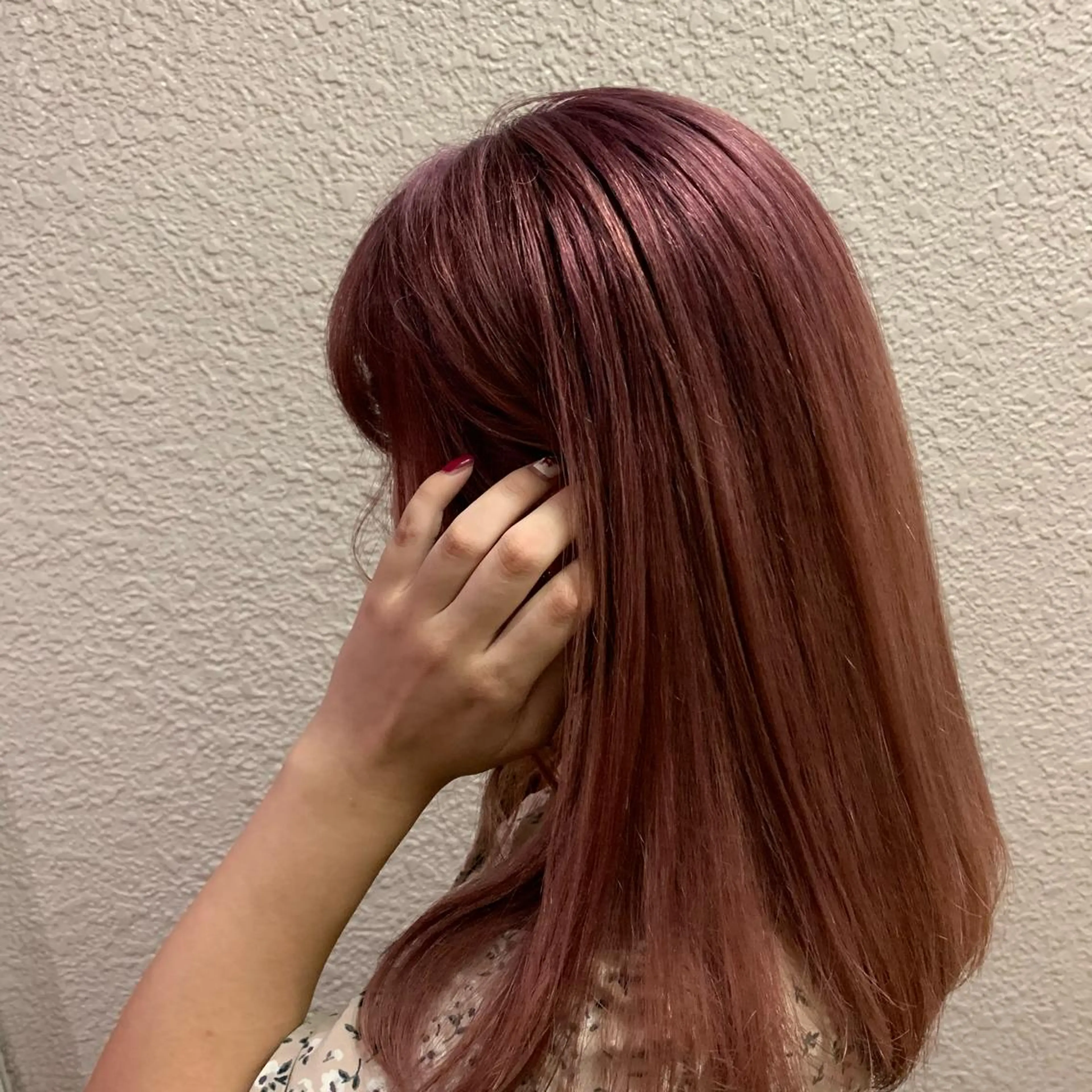 セミロング アッシュ ボブ 🟤TAP🟤 木曳野　金沢店のヘアスタイル