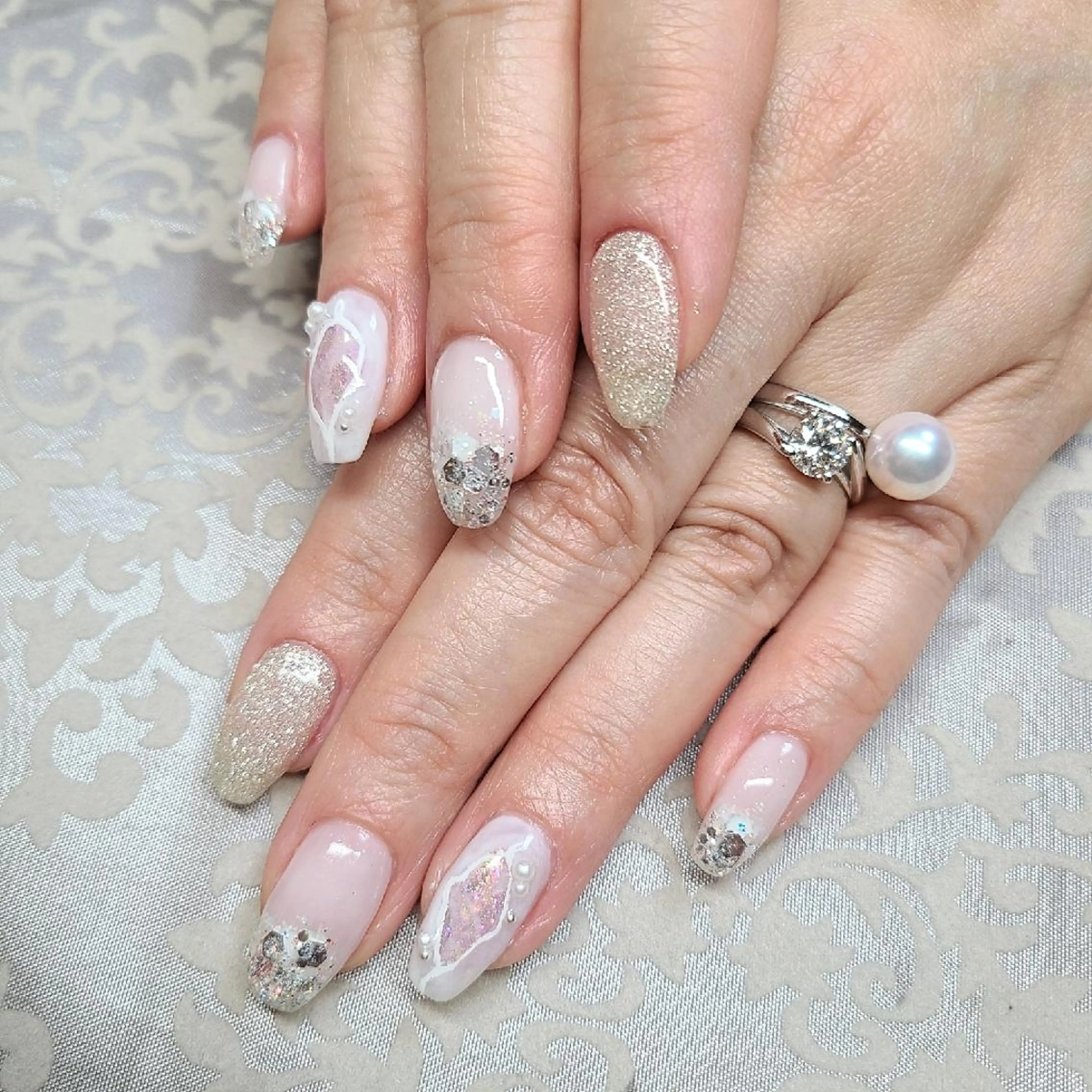 ネイル ブライダルネイル Nail  Ai    のネイルデザイン