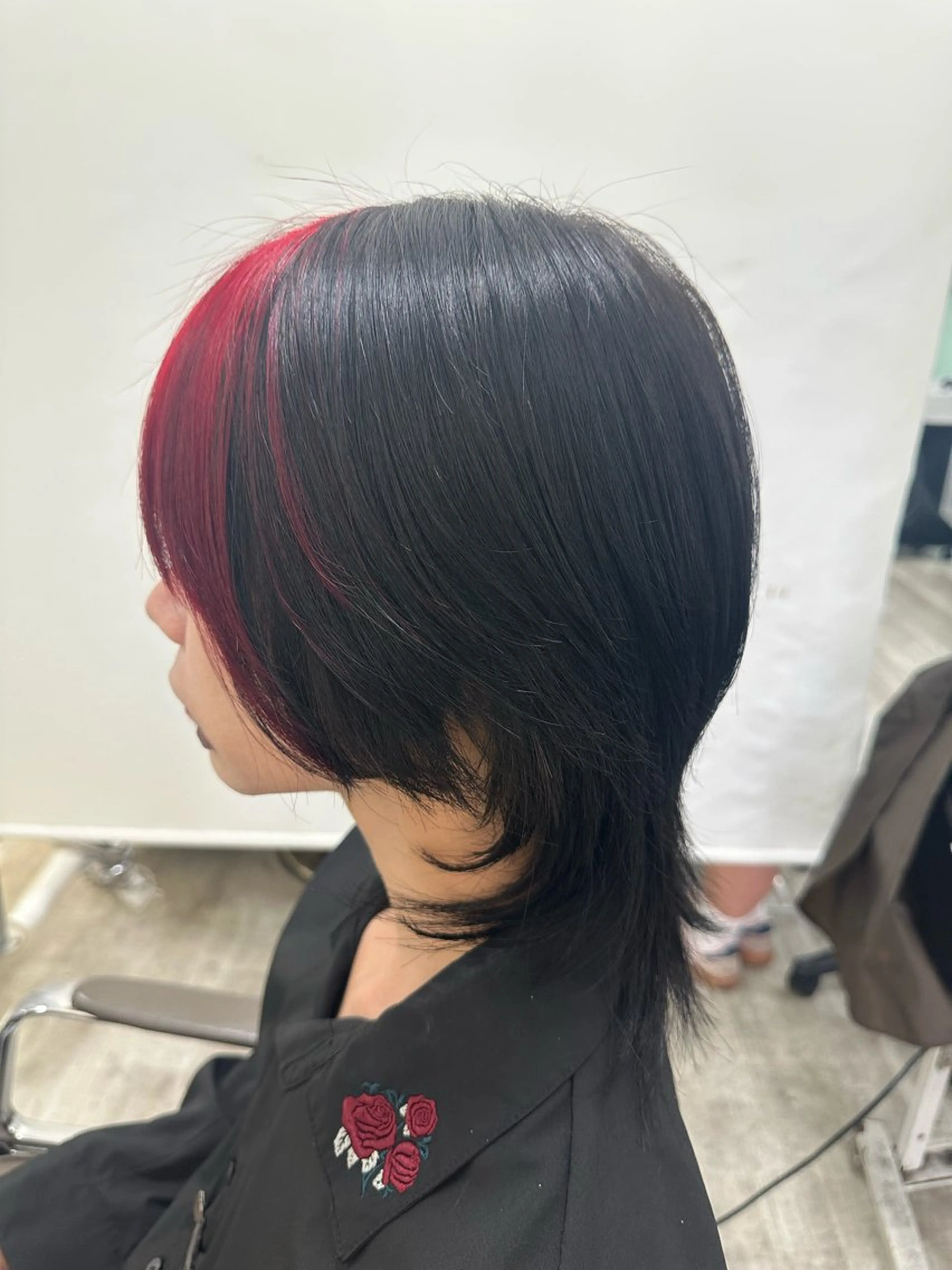 ミディアム メンズ カット ヘアカラー 北千住✂️モデル募集 💫Ryoya💫のヘアスタイル