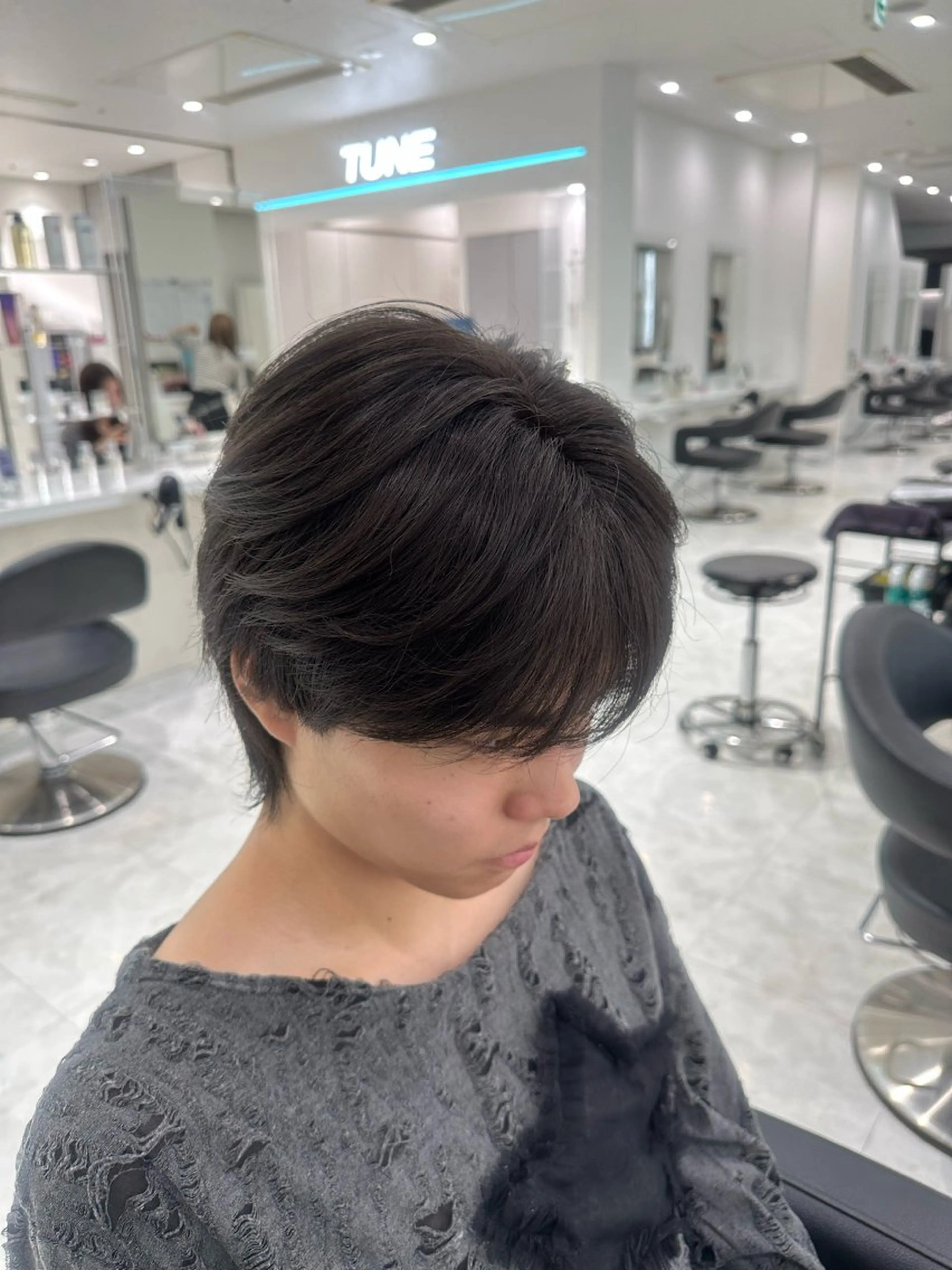 ショート カラー メンズ カット ヘアカラー ヘアセット 🐺韓国風メンズ特化 あさひ🐺のヘアスタイル
