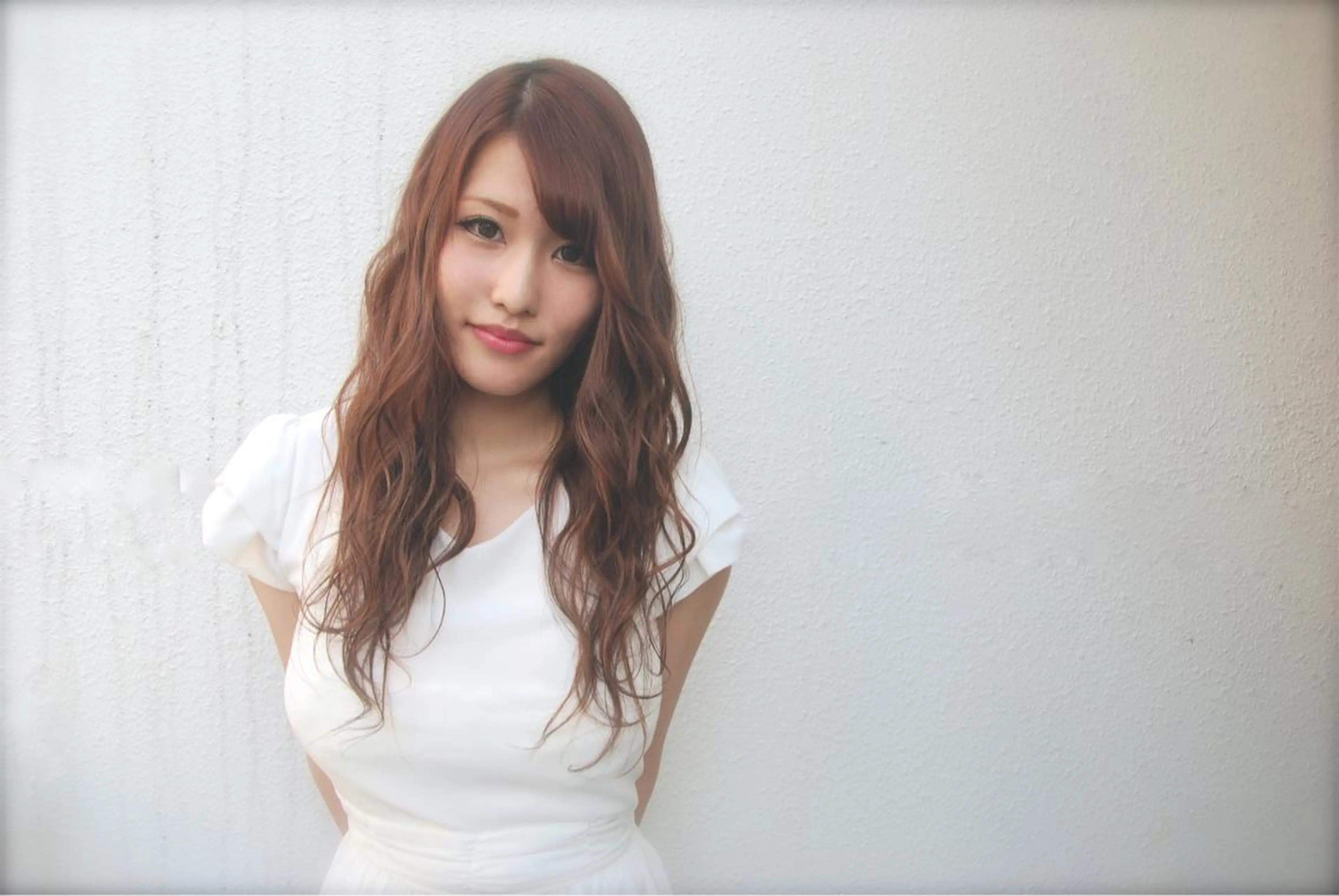 ロング カラー ブラウンカラー レッドカラー レッドブラウン インナーカラー/天神 ブリーチ/吉田のヘアスタイル