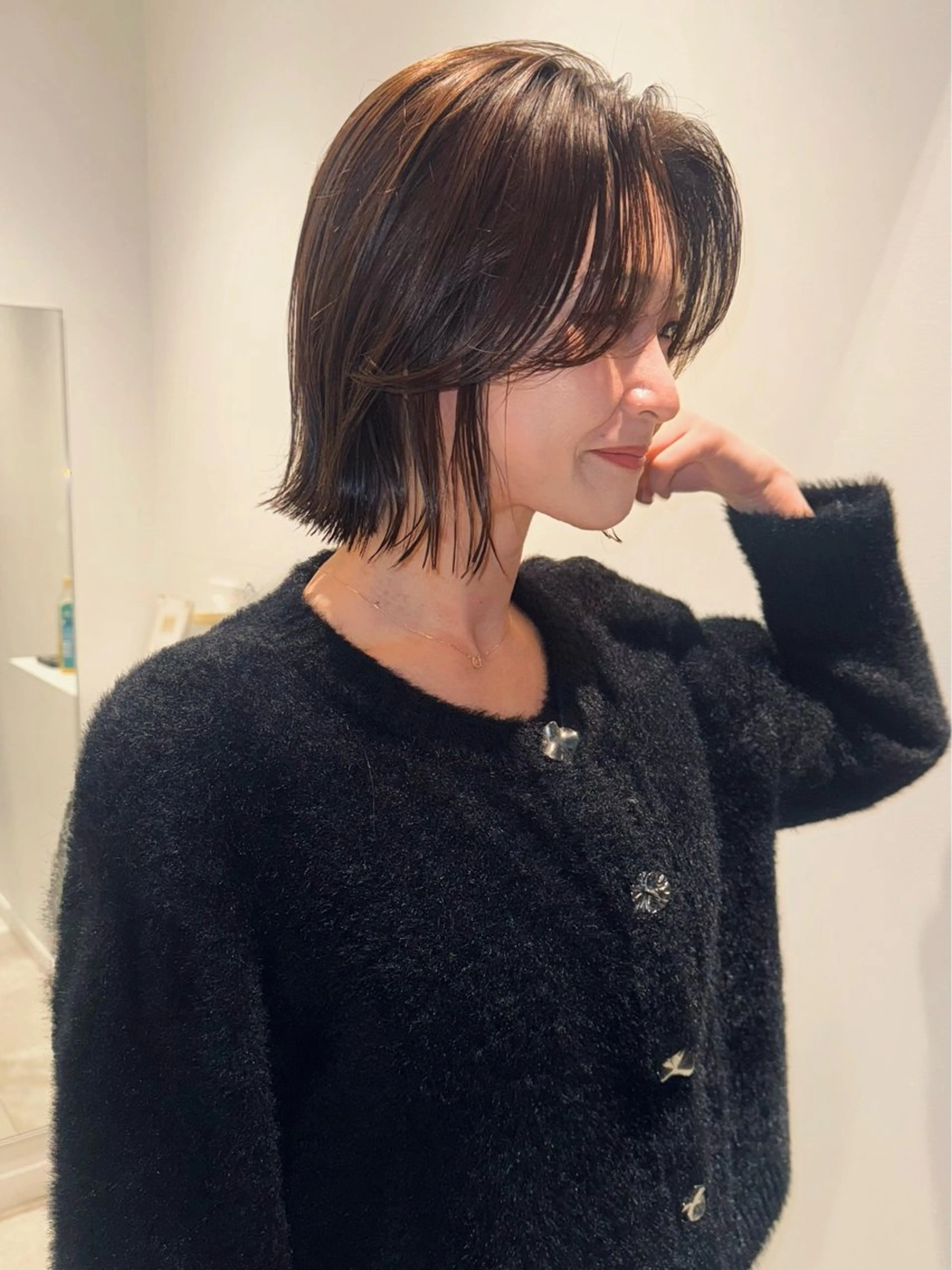 ショート カット 似合わせボブ/ 大人ボブ🩵しおのヘアスタイル