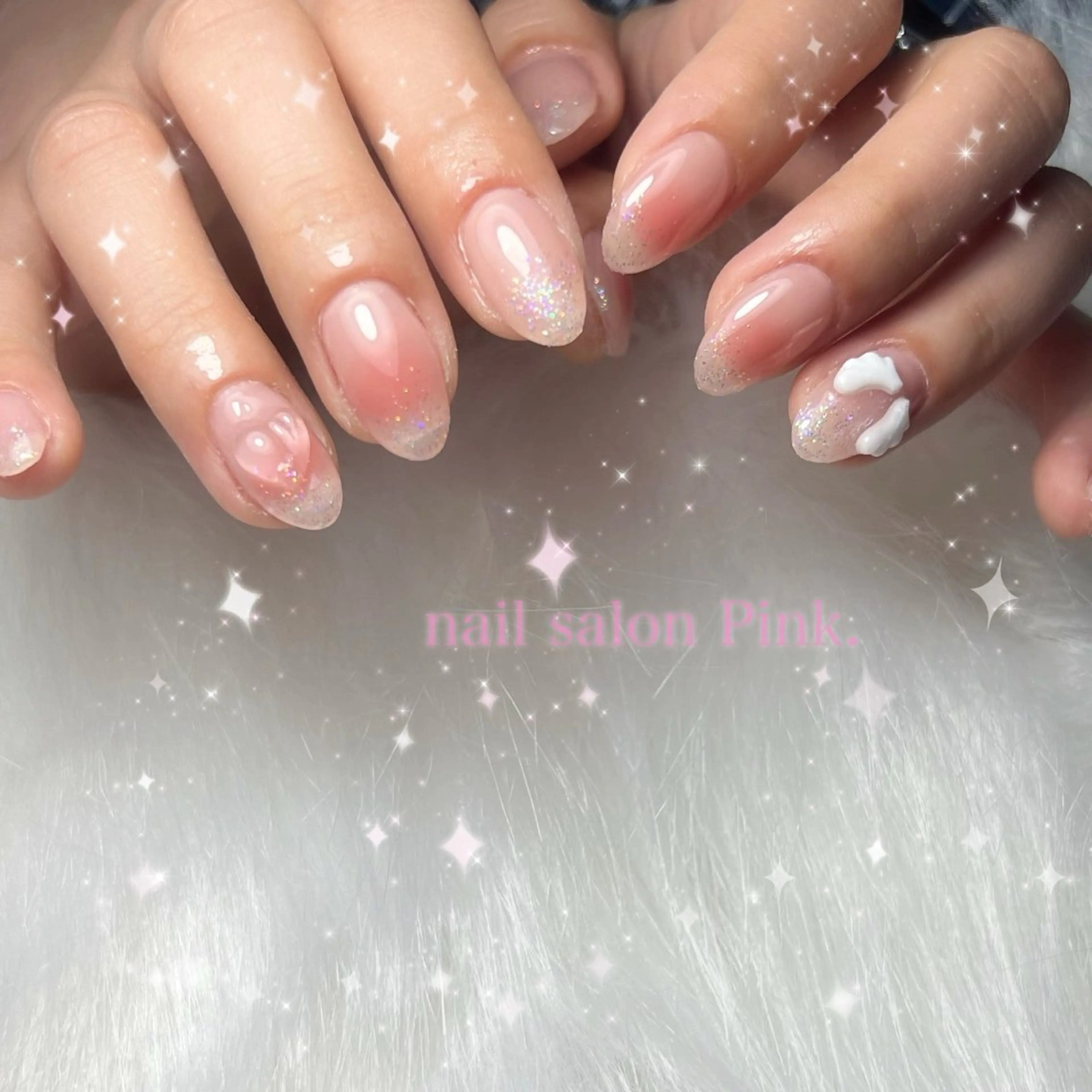 カラー nail salon Pink.のネイルデザイン