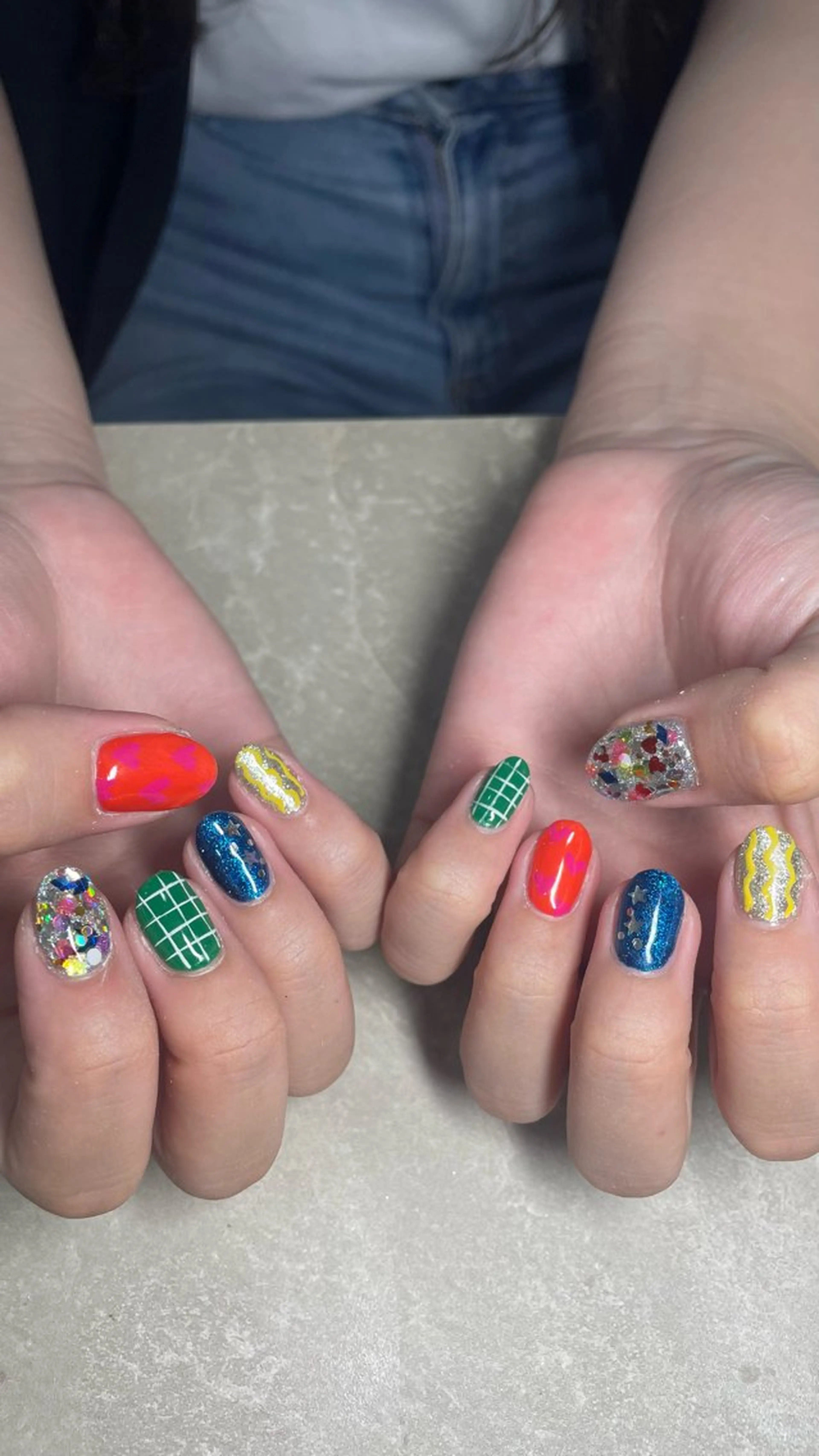 ネイル ハンドネイル LINXS aosaのネイルデザイン