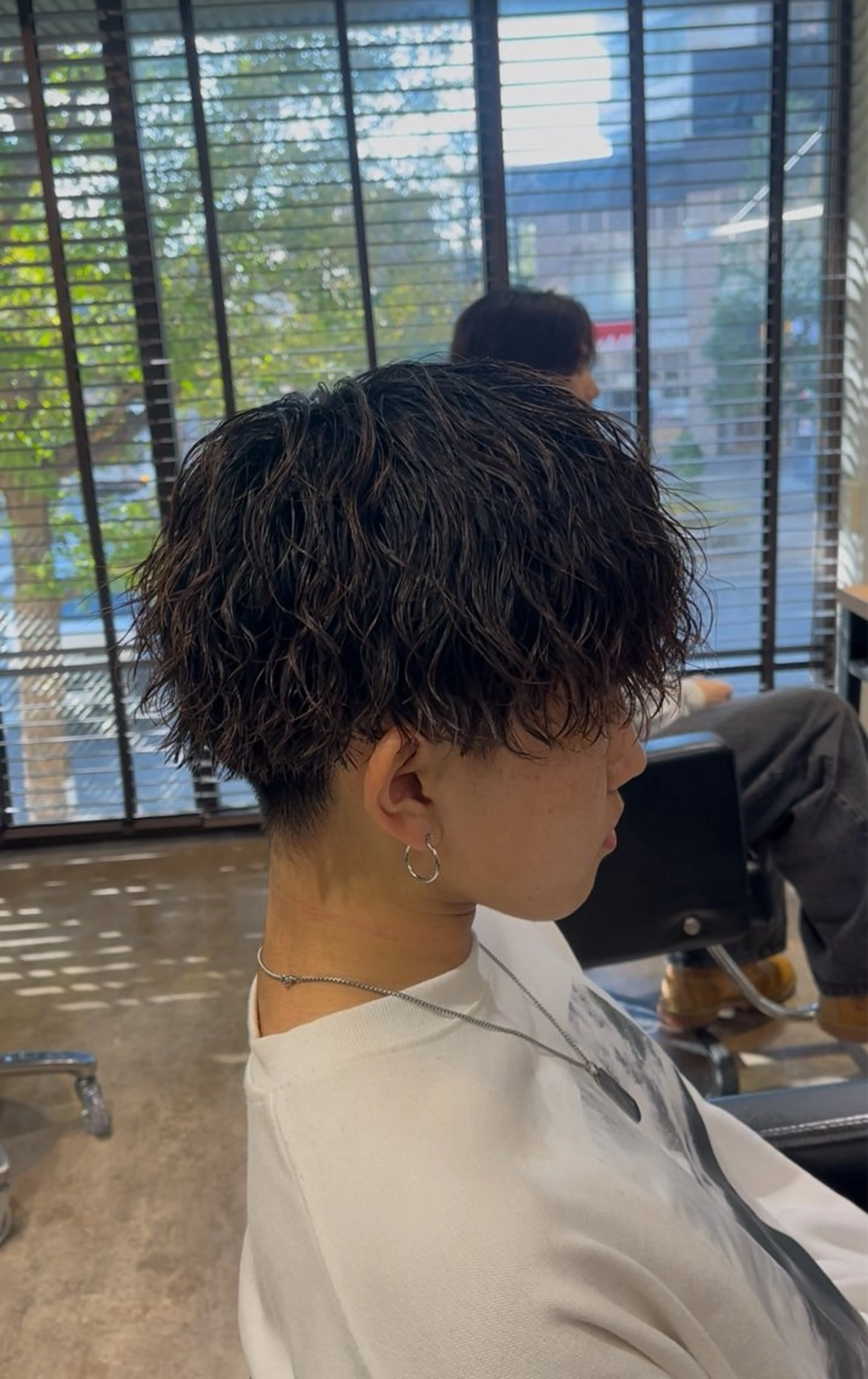 ショート カット パーマ パーマ、縮毛矯正特化 松本真那斗のヘアスタイル