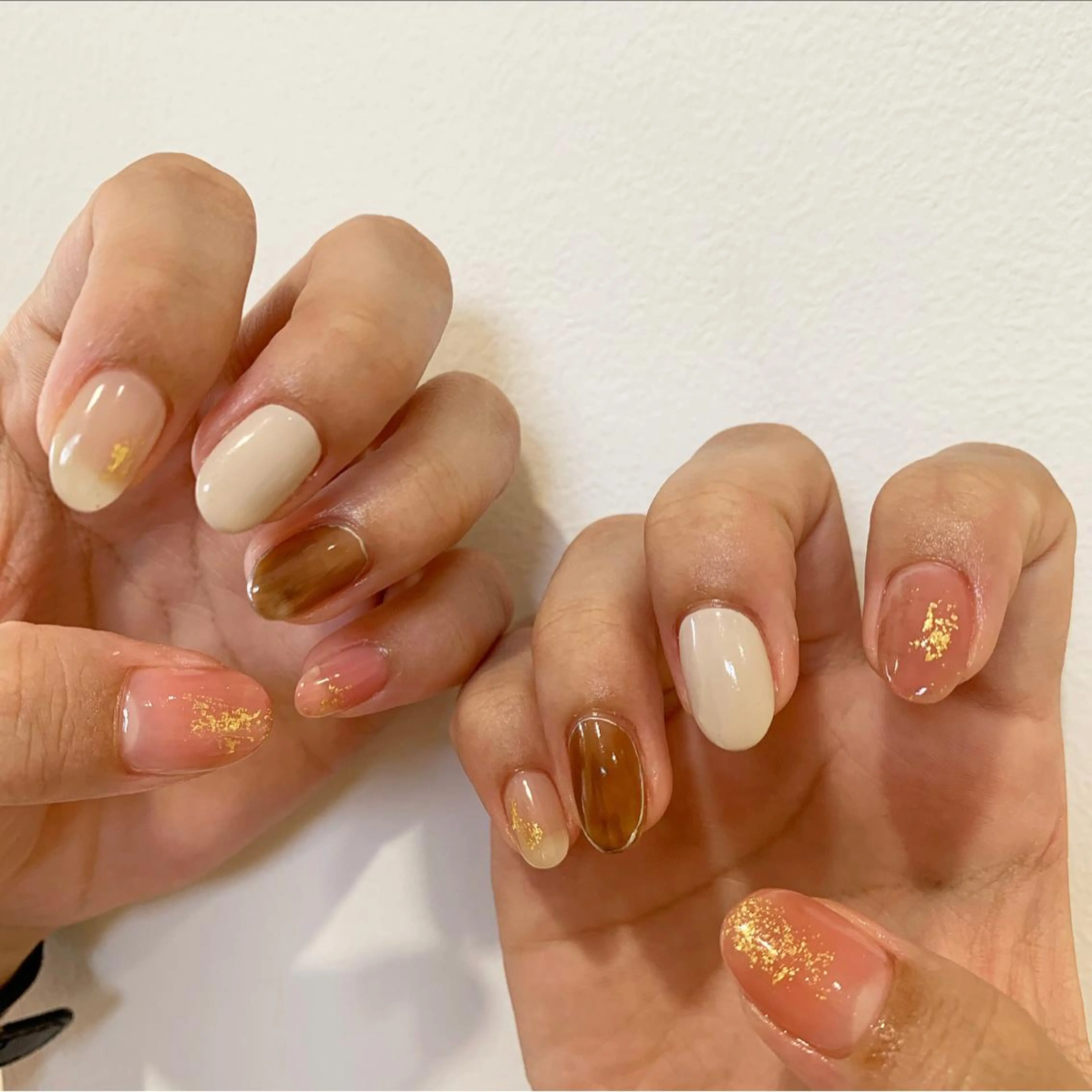 ネイル シンプルネイル ハンドネイル 佐藤 穂乃香のネイルデザイン