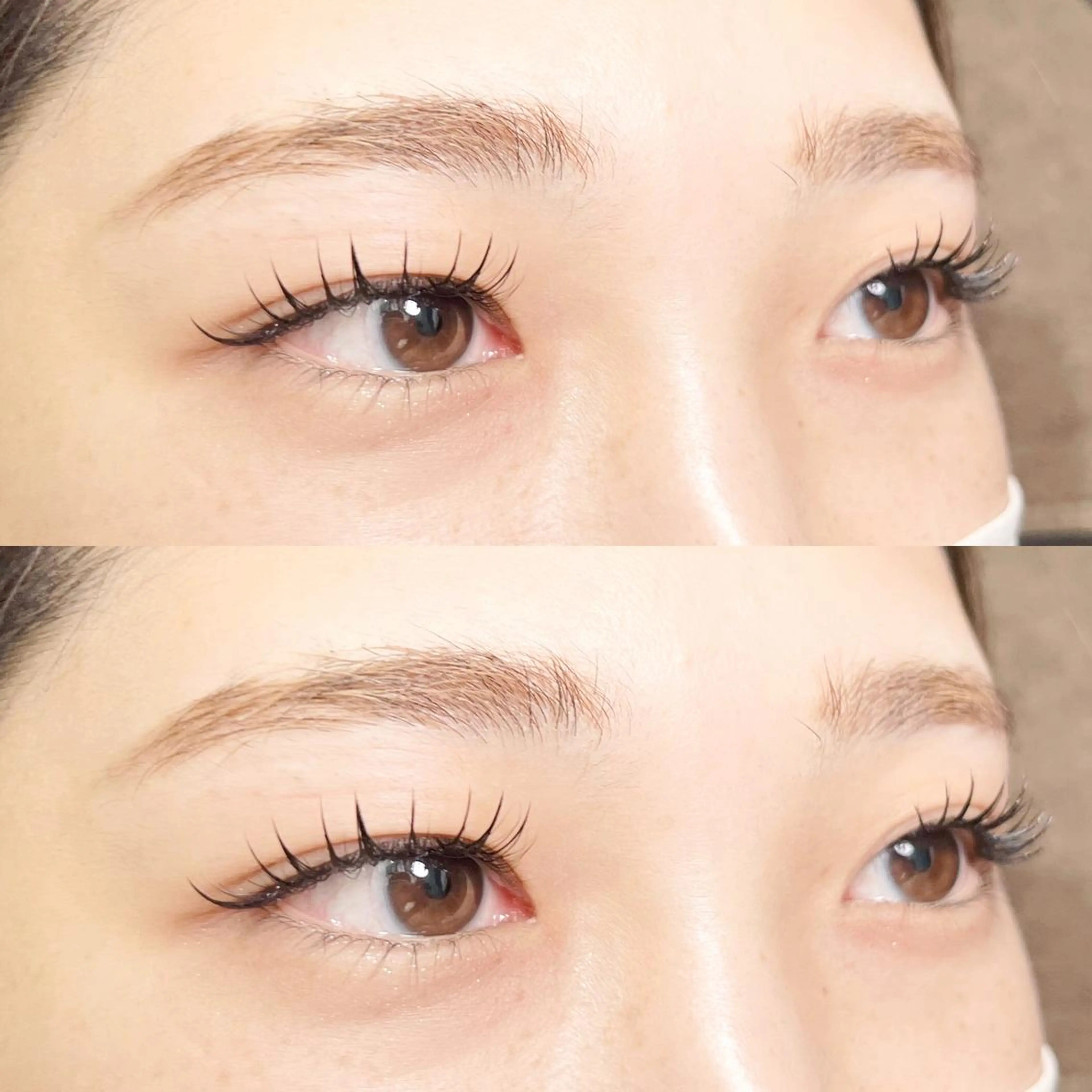 マツエク・マツパ アイブロウ 眉カラー バインドロック カラーマツエク フラットラッシュ パリジェンヌラッシュリフト Cherie Kawaguchiのマツエク・マツパデザイン