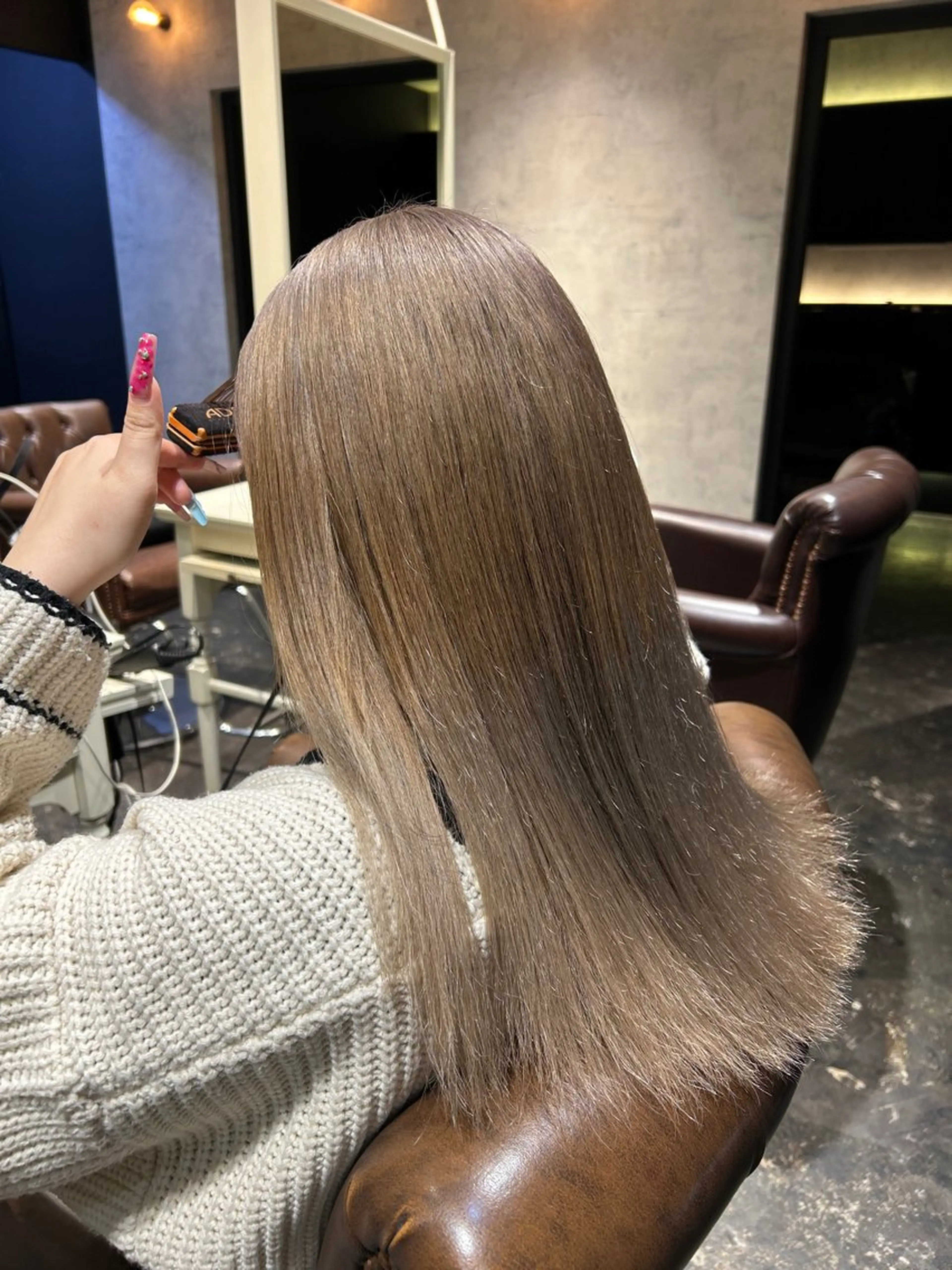 透明感たっぷり✮*｡ﾟ 高発色🌟⋆꙳ブリーチありダブルカラーの写真