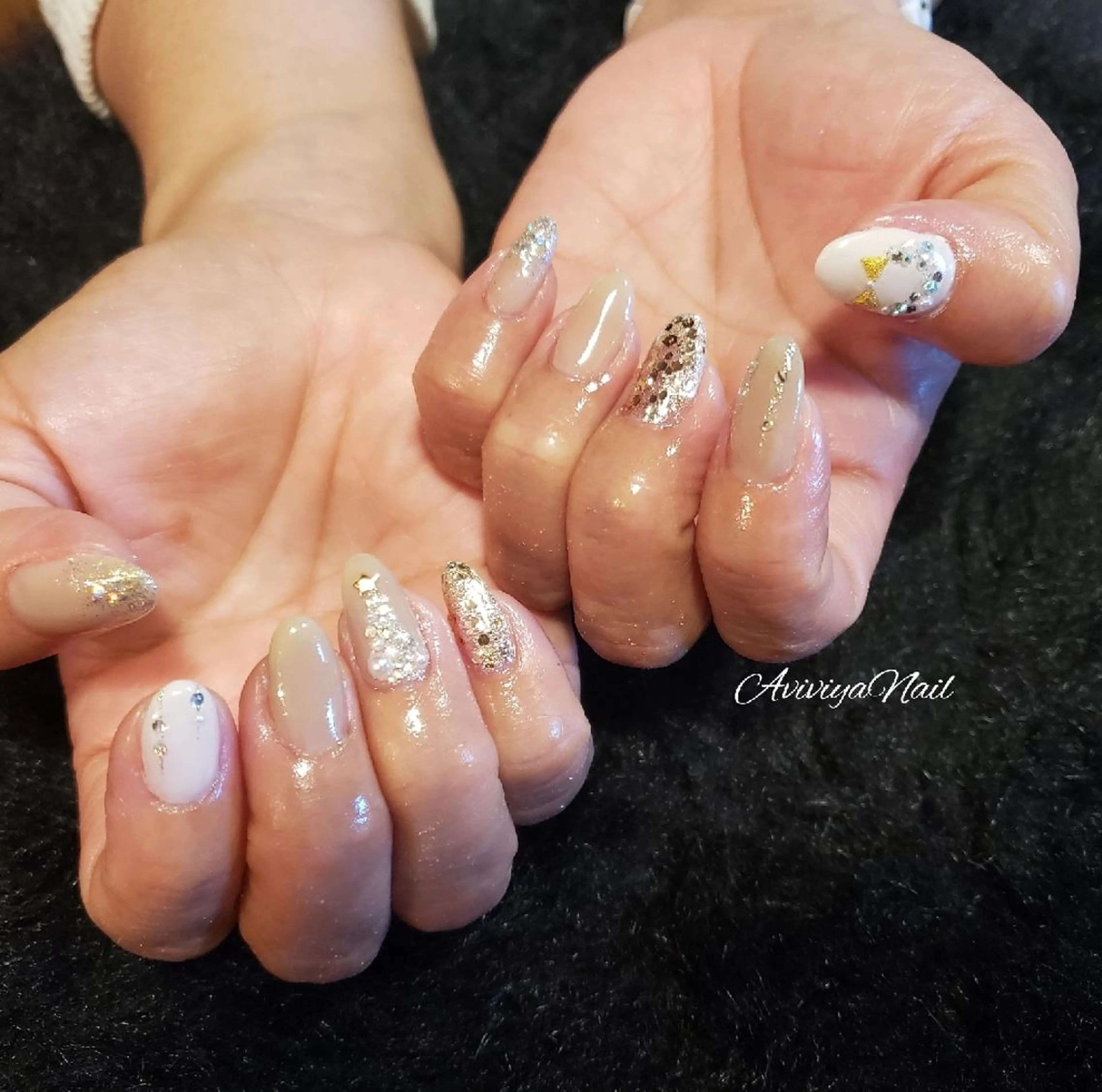 ネイル 冬ネイル クリスマス kubo ayaのネイルデザイン