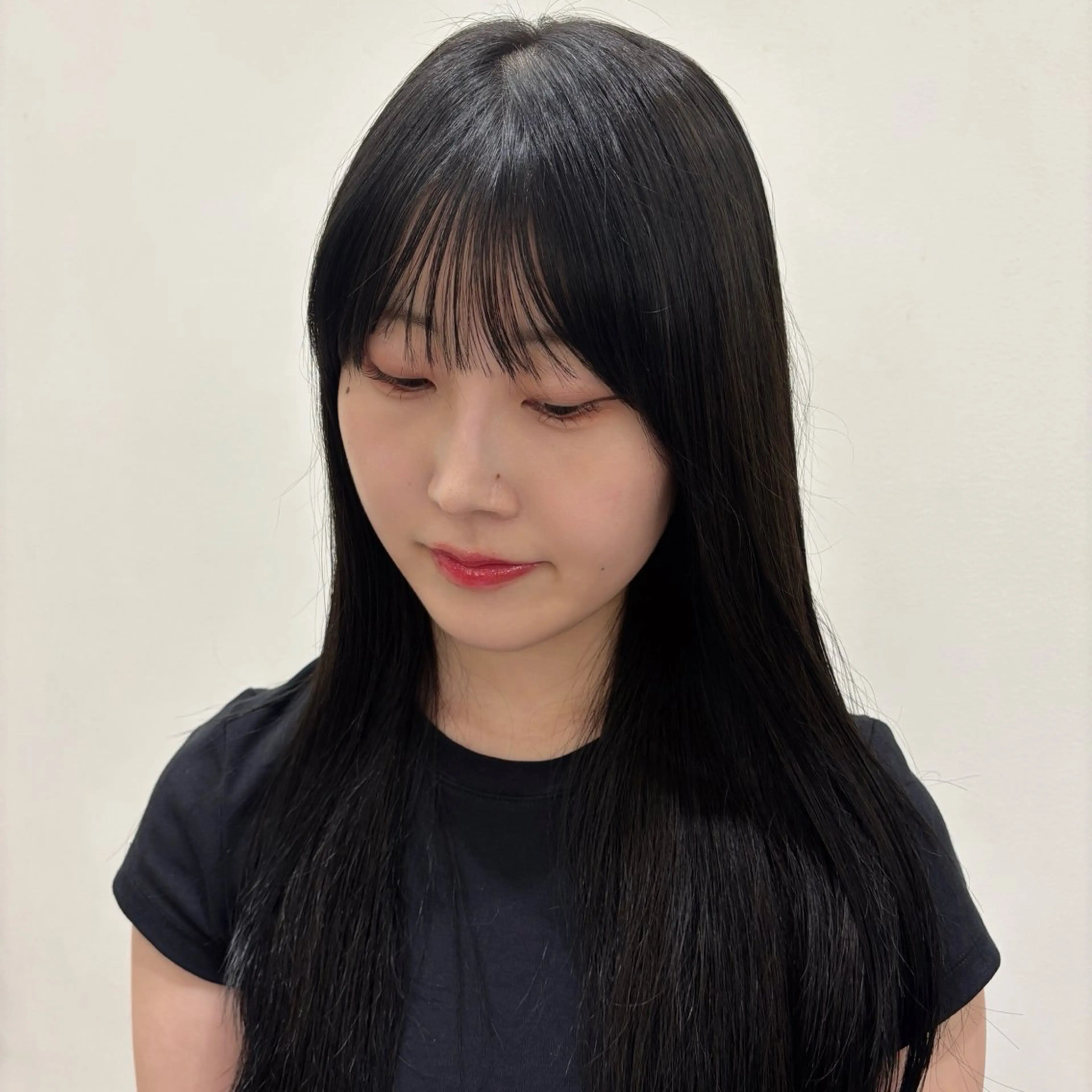 ロング カラー rion🪽 /縮毛矯正のヘアスタイル