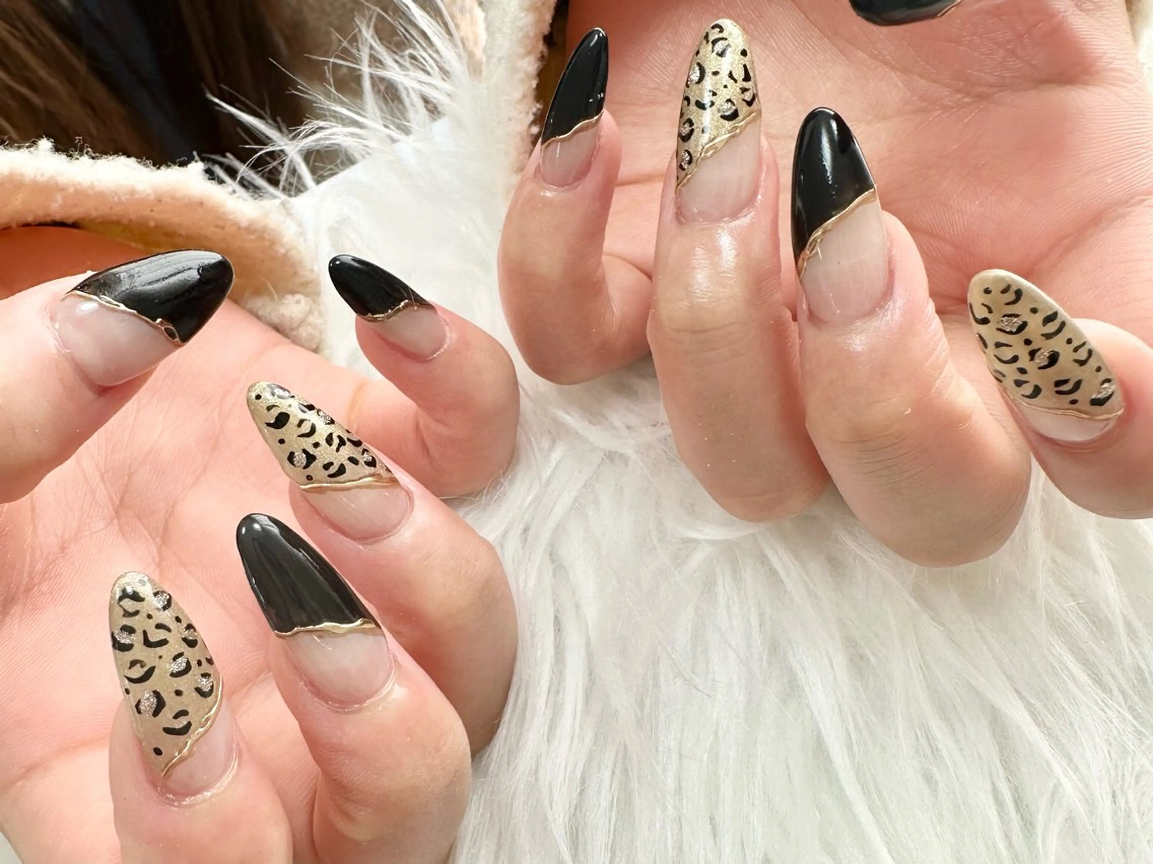 長さ出し【チップ】持ち込みアートの写真