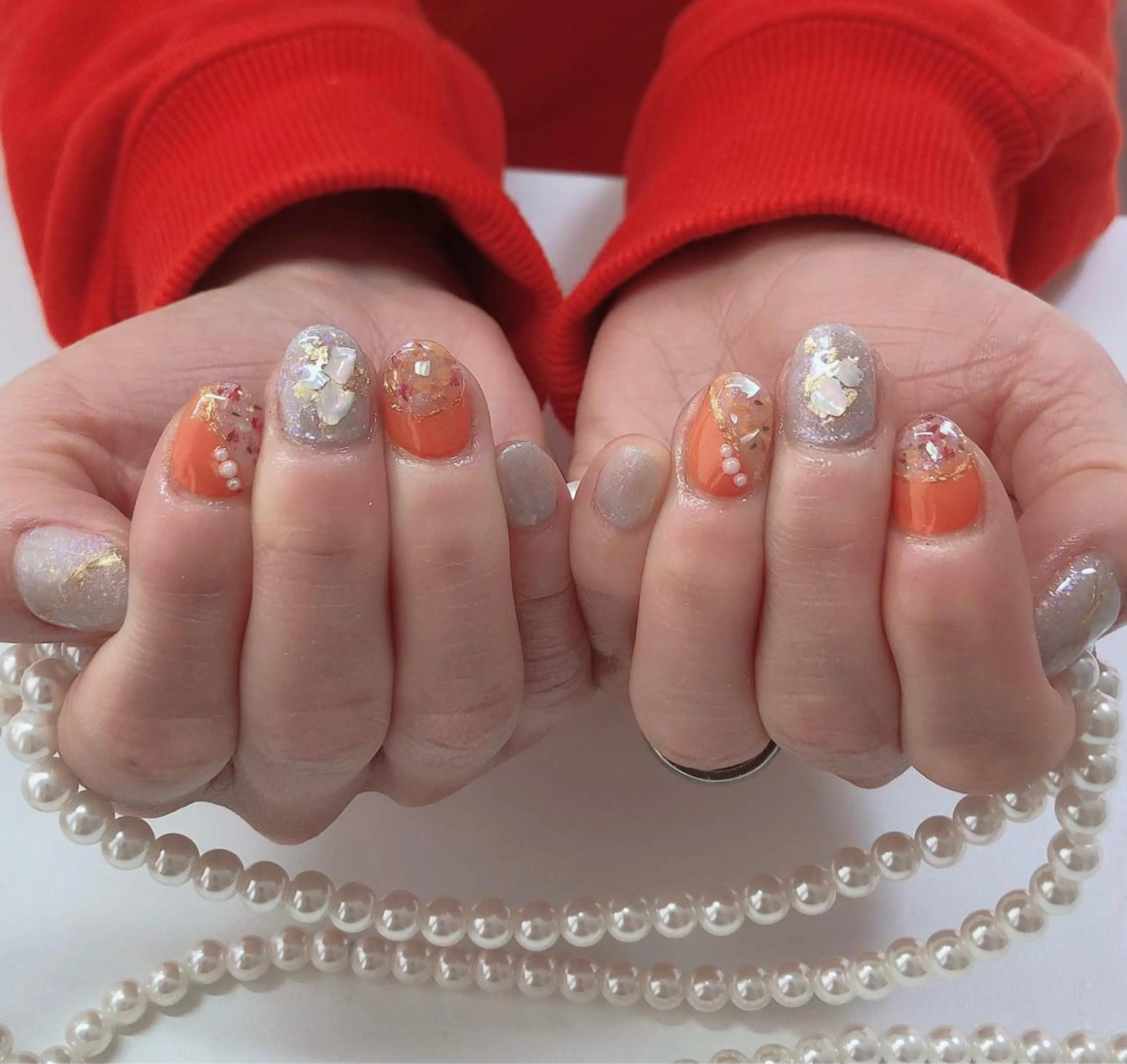 ネイル ハンドネイル 片平 恭子のマツエク・マツパデザイン