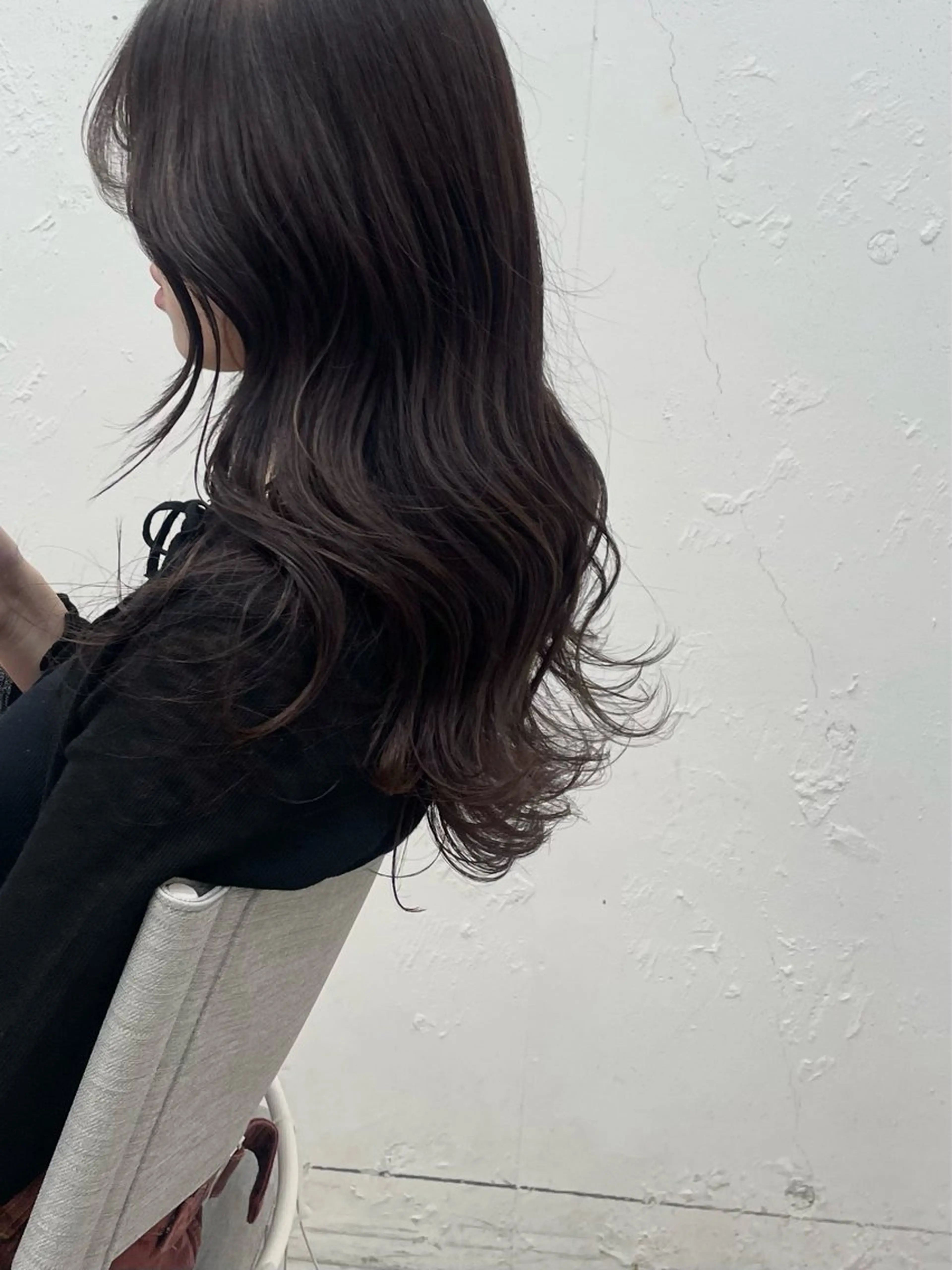 ロング カラー ヘアアレンジ ナカノユウ/本厚木/ レイヤーカットのヘアスタイル