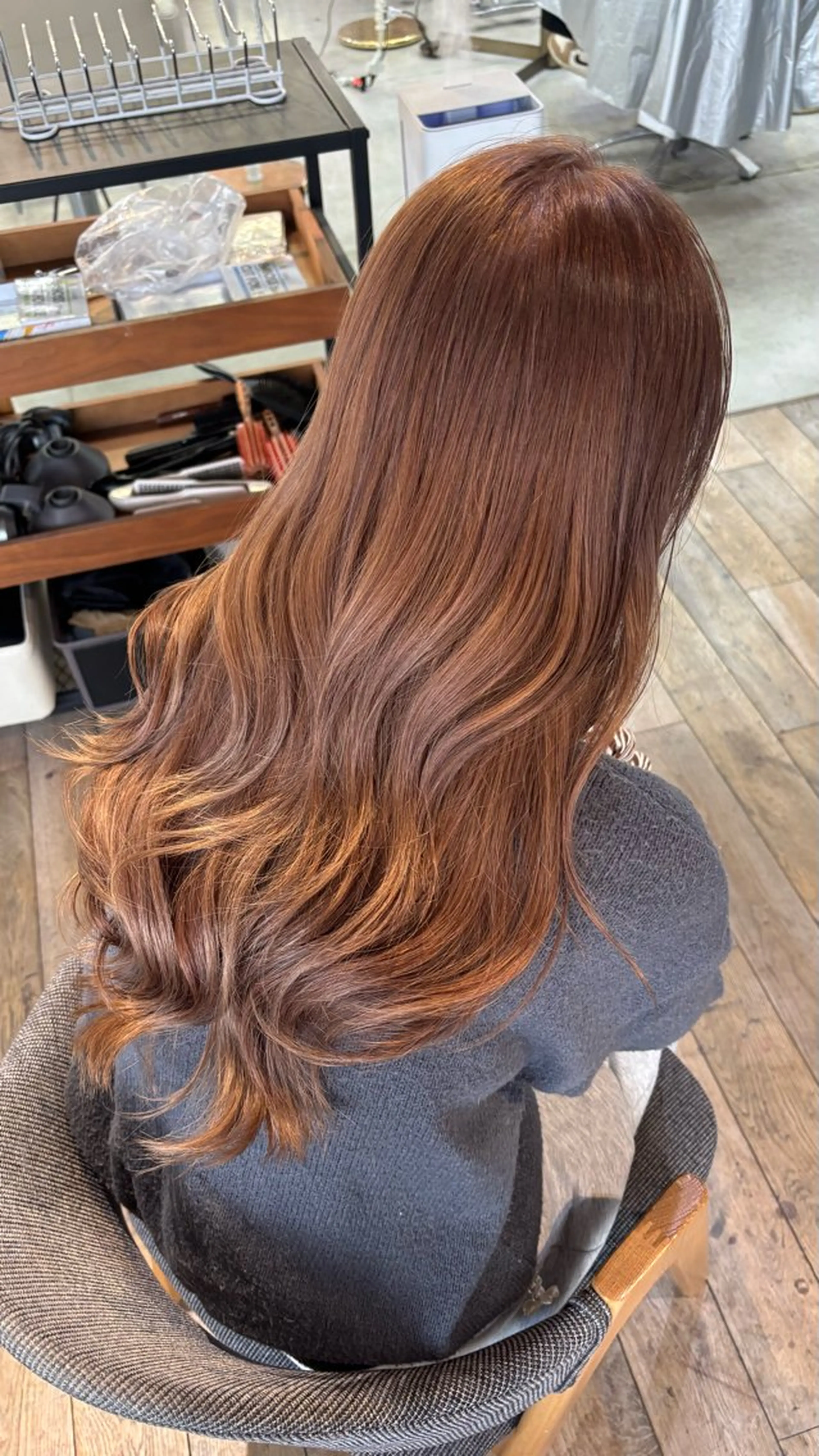 ブリーチなしダブルカラー＋超音波2stepトリートメントの写真