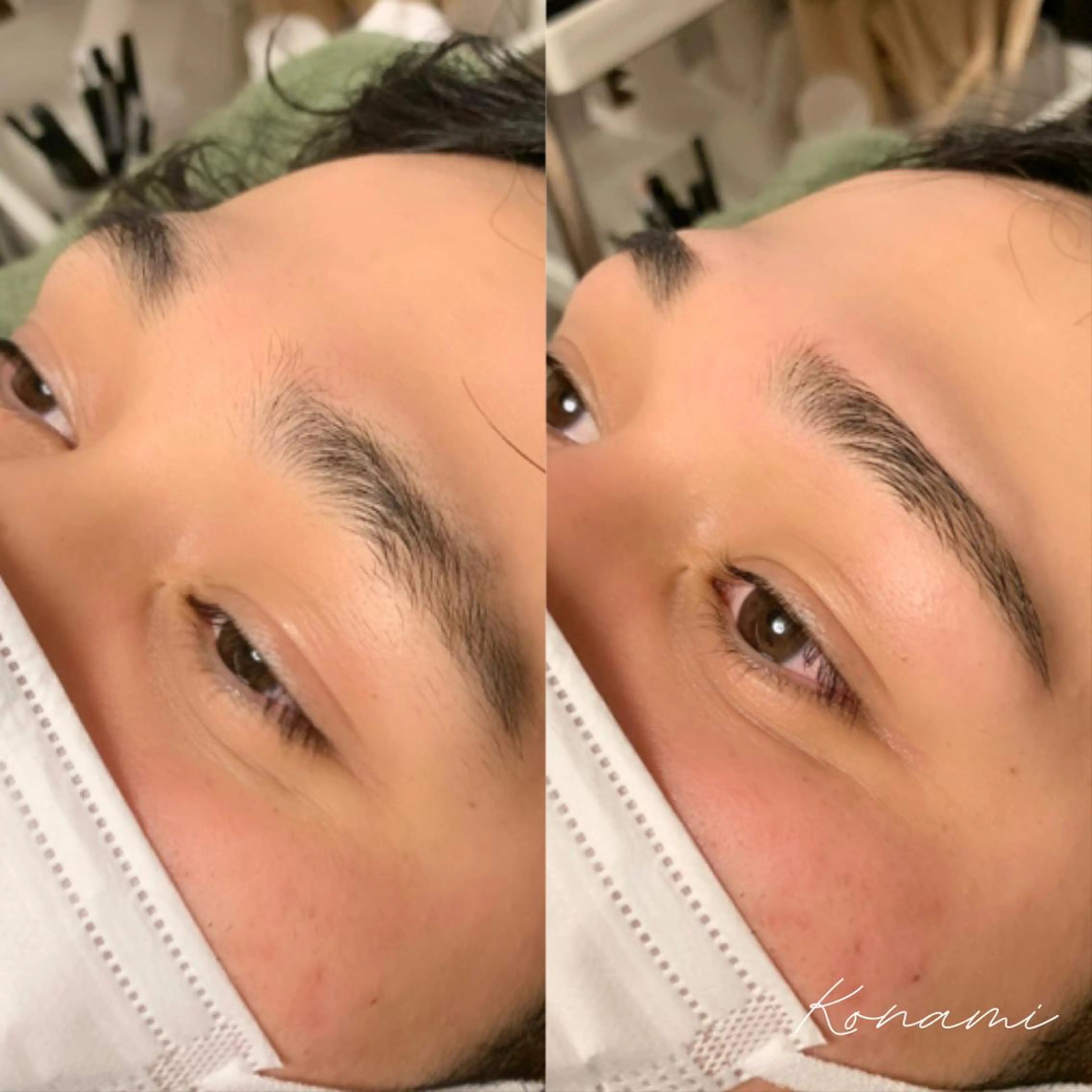 メンズ アイブロウ シードリン 府内店 小波のヘアスタイル